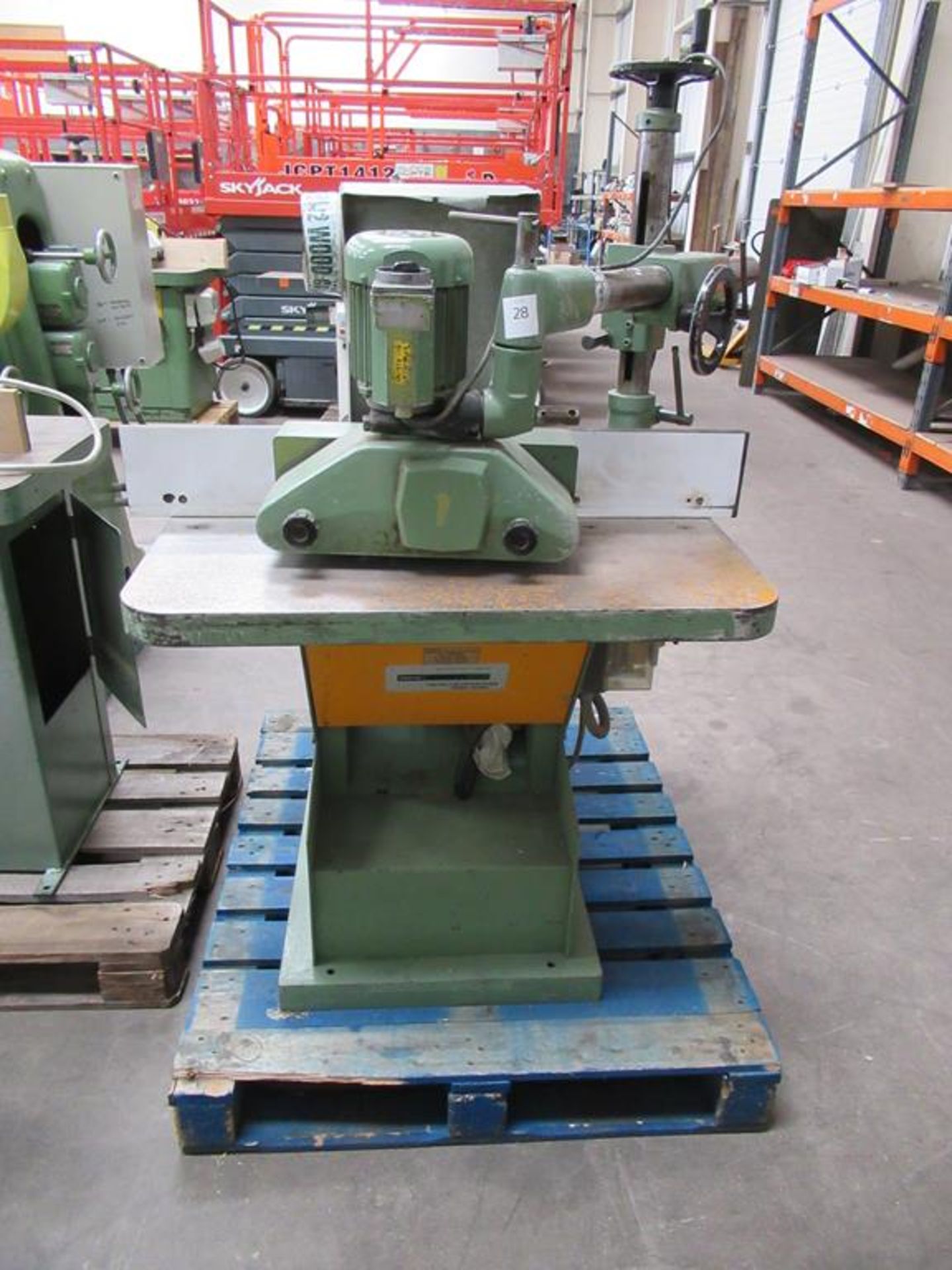 Ninfa Profile Sander with power feed 3 phase