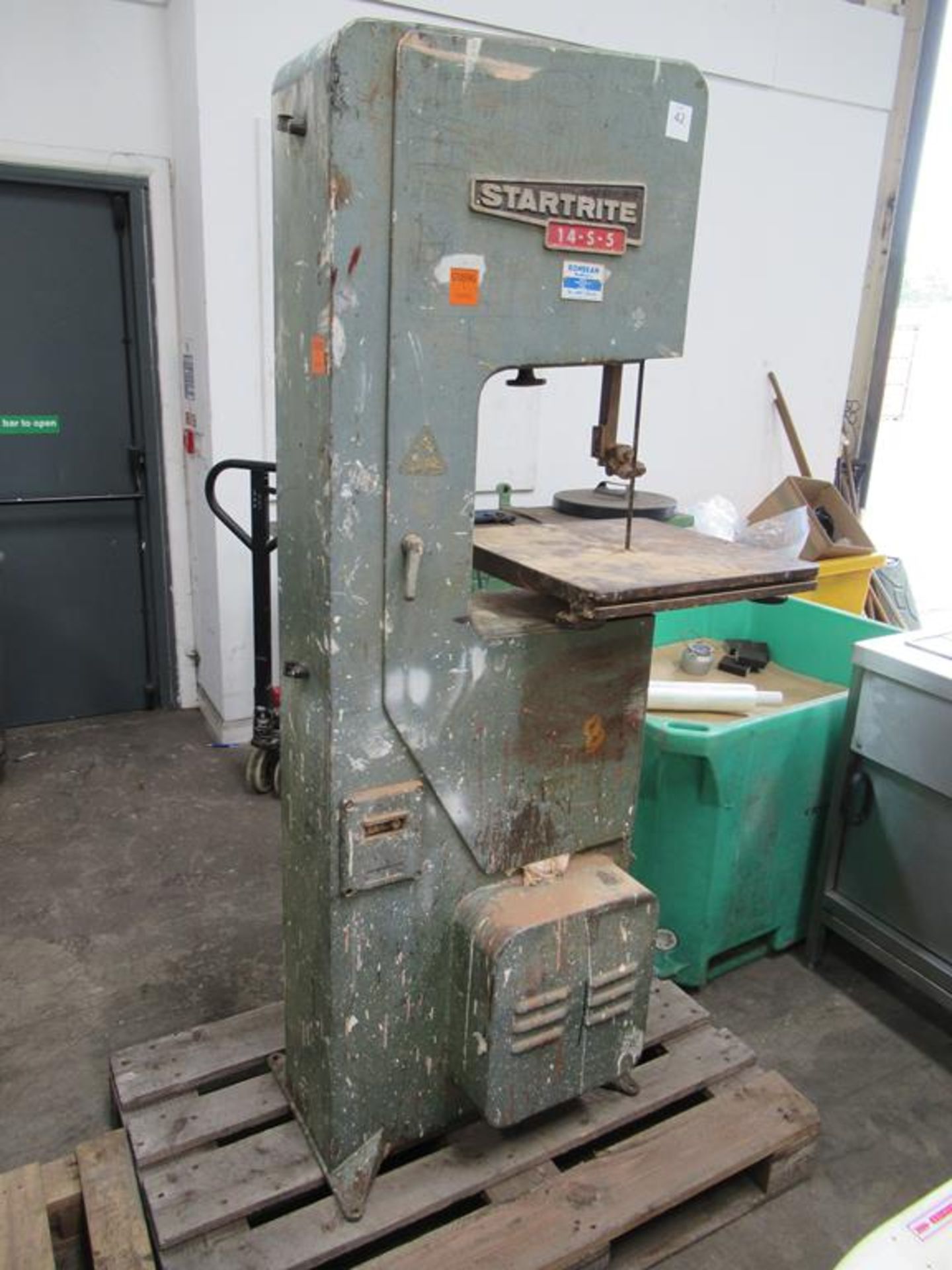 Startrite 14-5-5 Vertical Band Saw Serial 181 3 phase