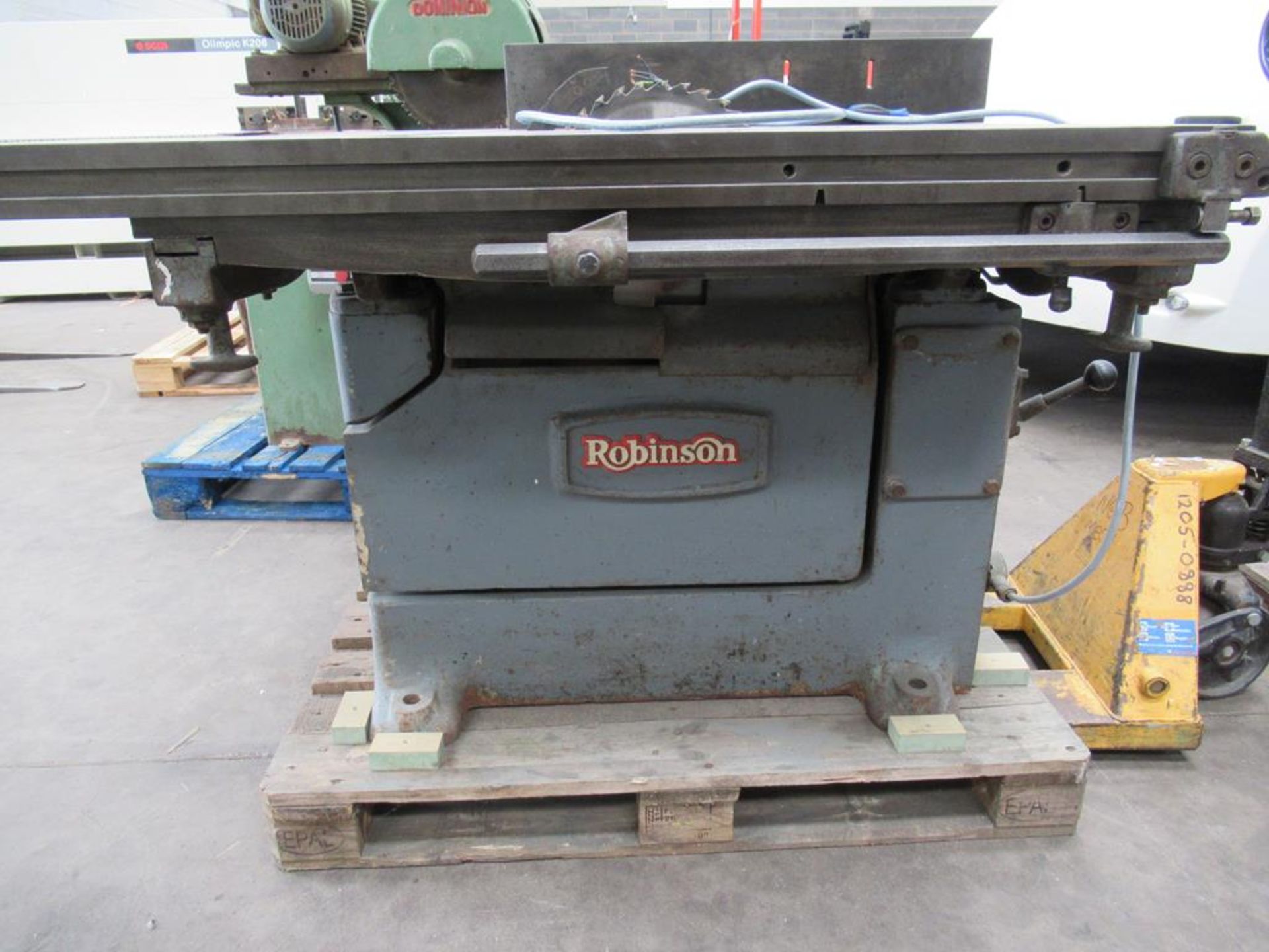 Thomas Robinson ET/E Circular Saw Serial 23979879 3 phase - Image 2 of 8