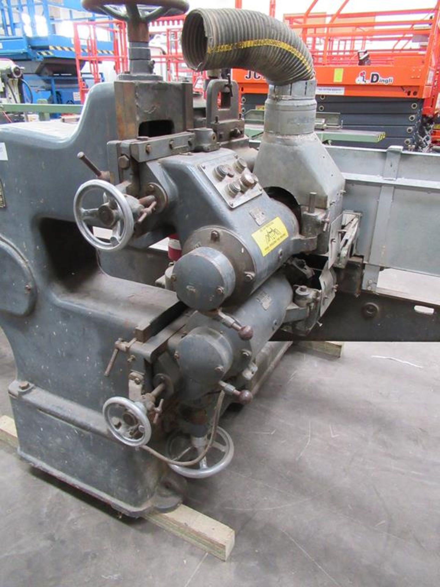 Wadkin EKA 4 head tenoning machine with brake 3 phase - Image 2 of 9