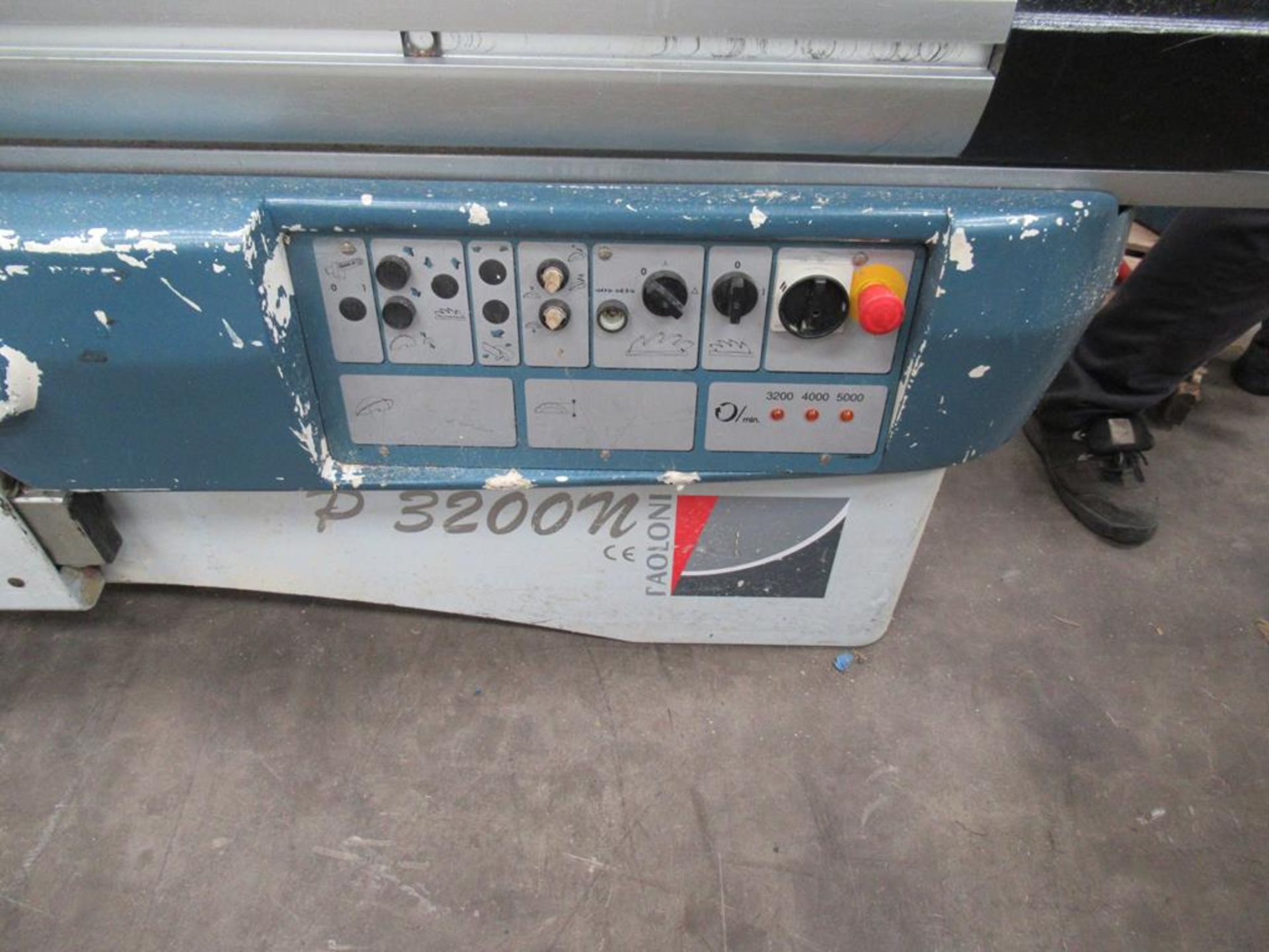 Paoloni P3200N Panel Saw YOM 2002 Serial 10664 3 phase. Please note that a Risk Assessment and Metho - Image 2 of 6