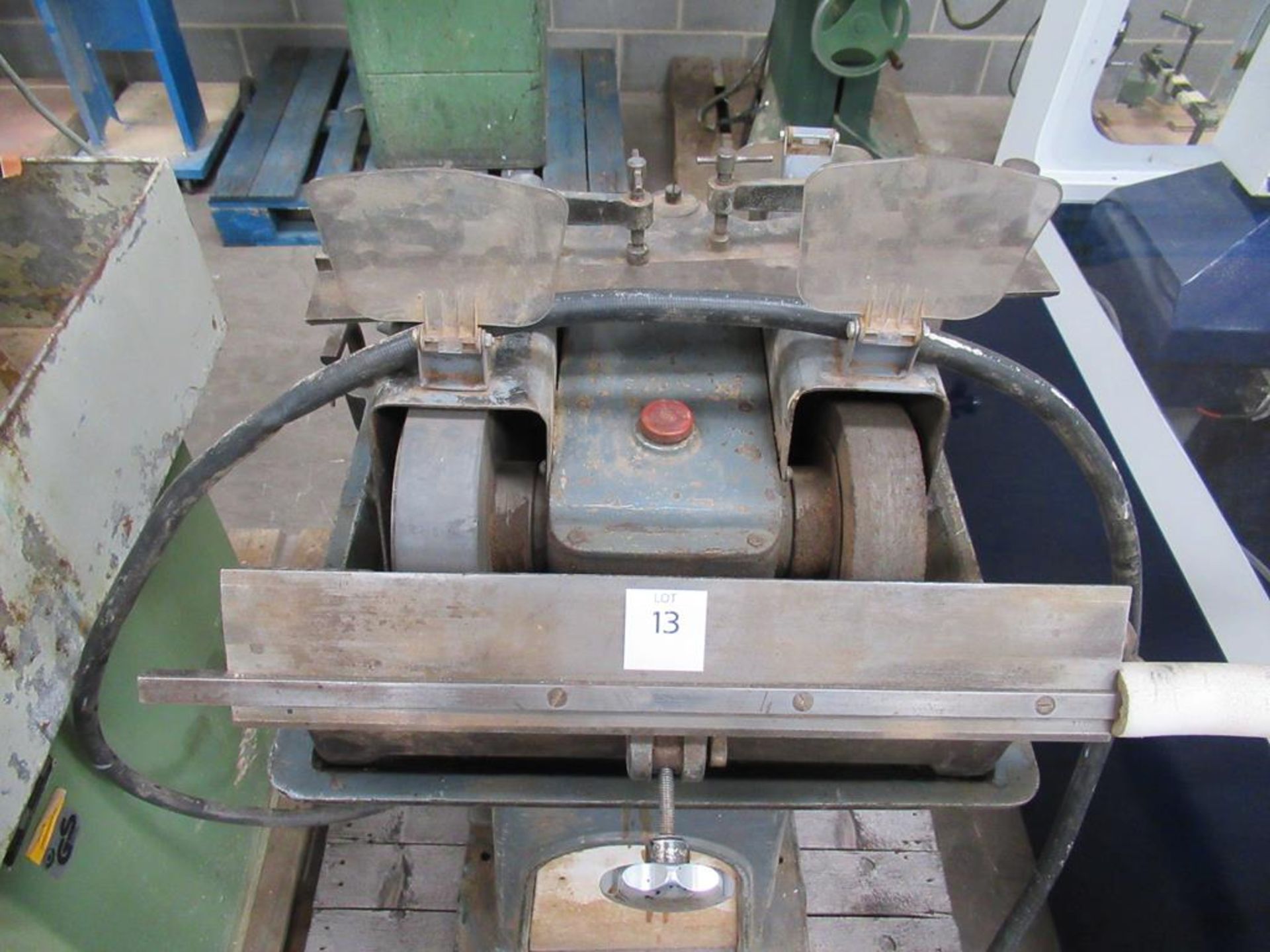 Holroyd Twin Headed Tool Grinder with clamping gear 3 phase - Image 2 of 3