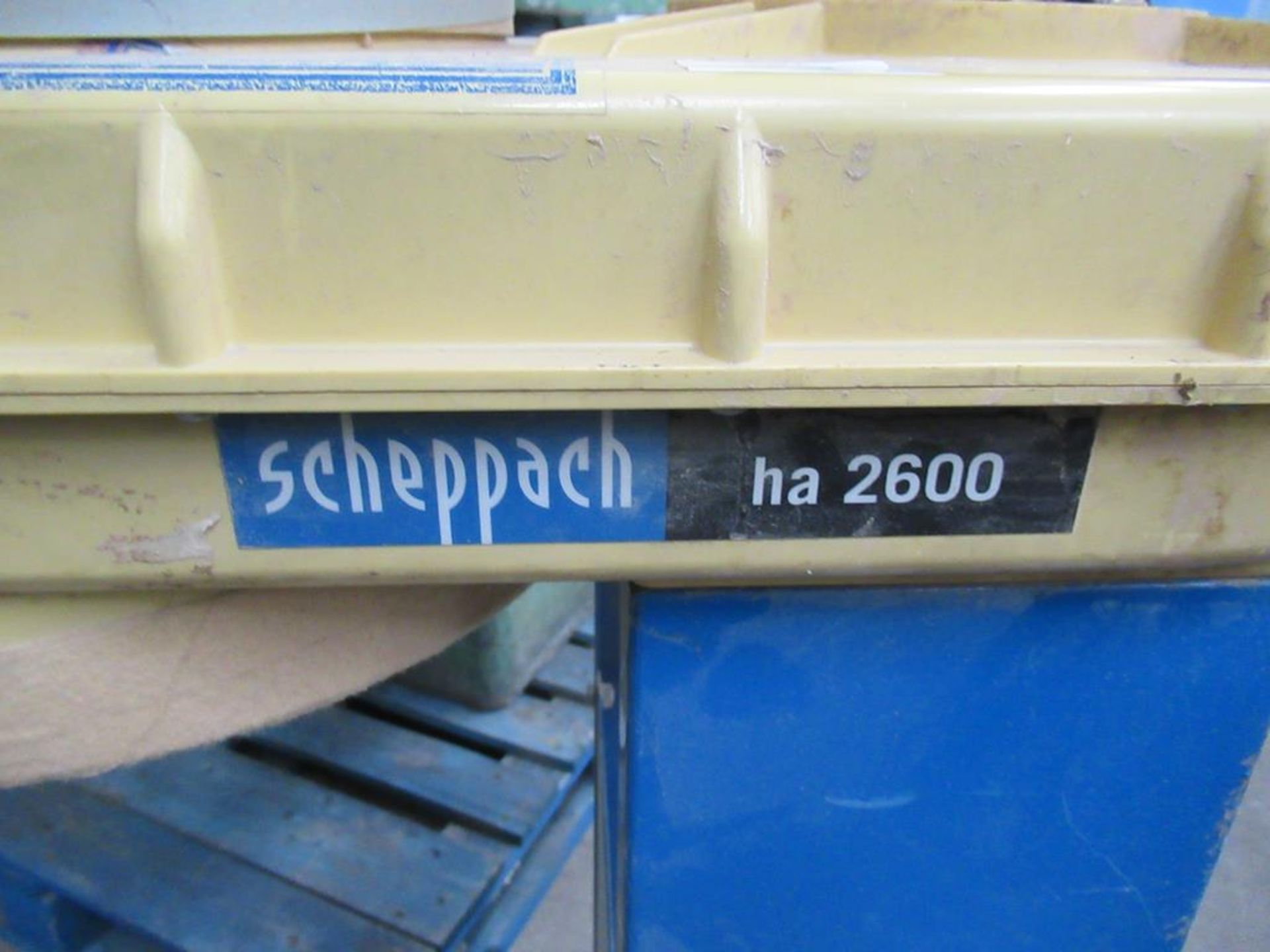 Scheppach ha2600 Mobile Single Bag Dust Extractor - Image 2 of 6