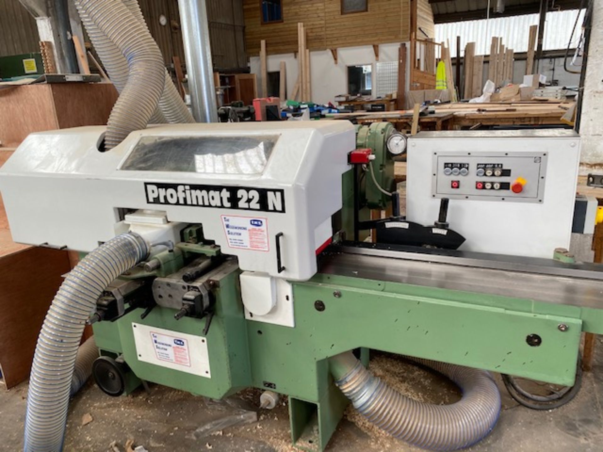 A 1990 Weinig Profimat P22N planer moulder - Image 8 of 8