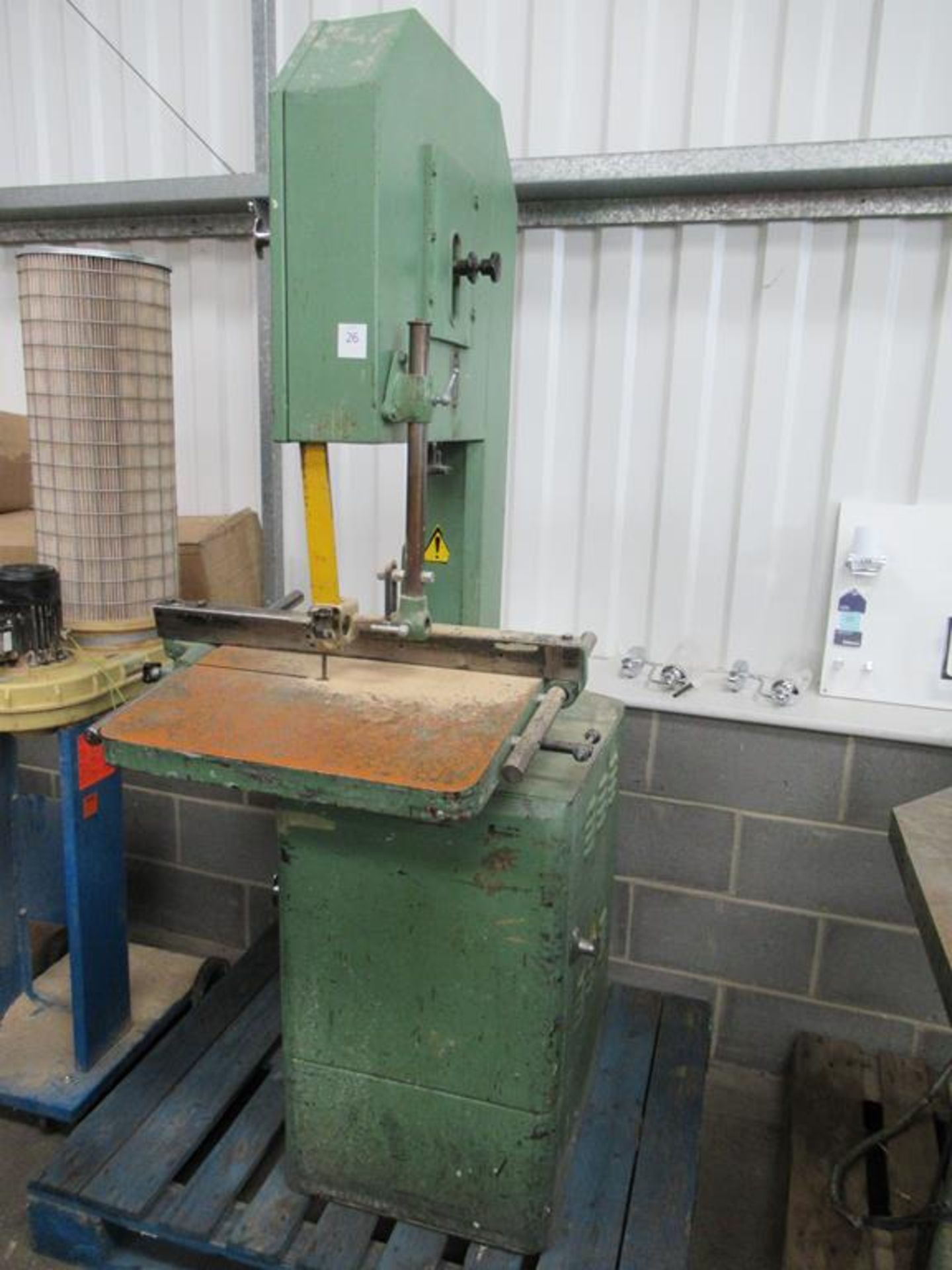 Wadkin Bursgreen 20BZE803700 Vertical Bandsaw 3 phase - Image 3 of 4