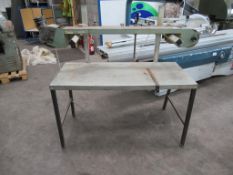 Luna YKV 1200 Mounted Horizontal Belt Sander Serial No 419 230V