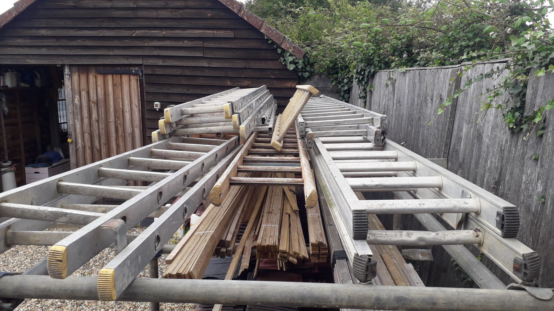 Scaffold Rack and Contents containing Various Tile - Image 4 of 14