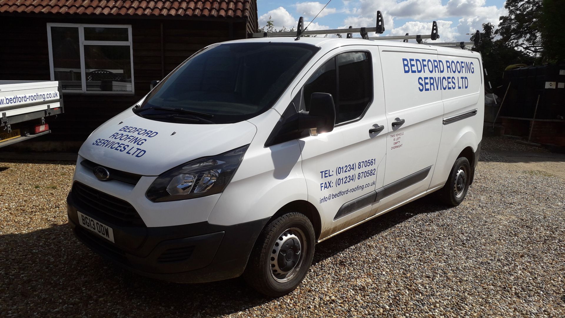 Ford Transit Custom 290 Eco Tech Panel Van Registration BG13 ODW, Odometer 101,026 miles, 1 x Key, 3 - Image 3 of 22