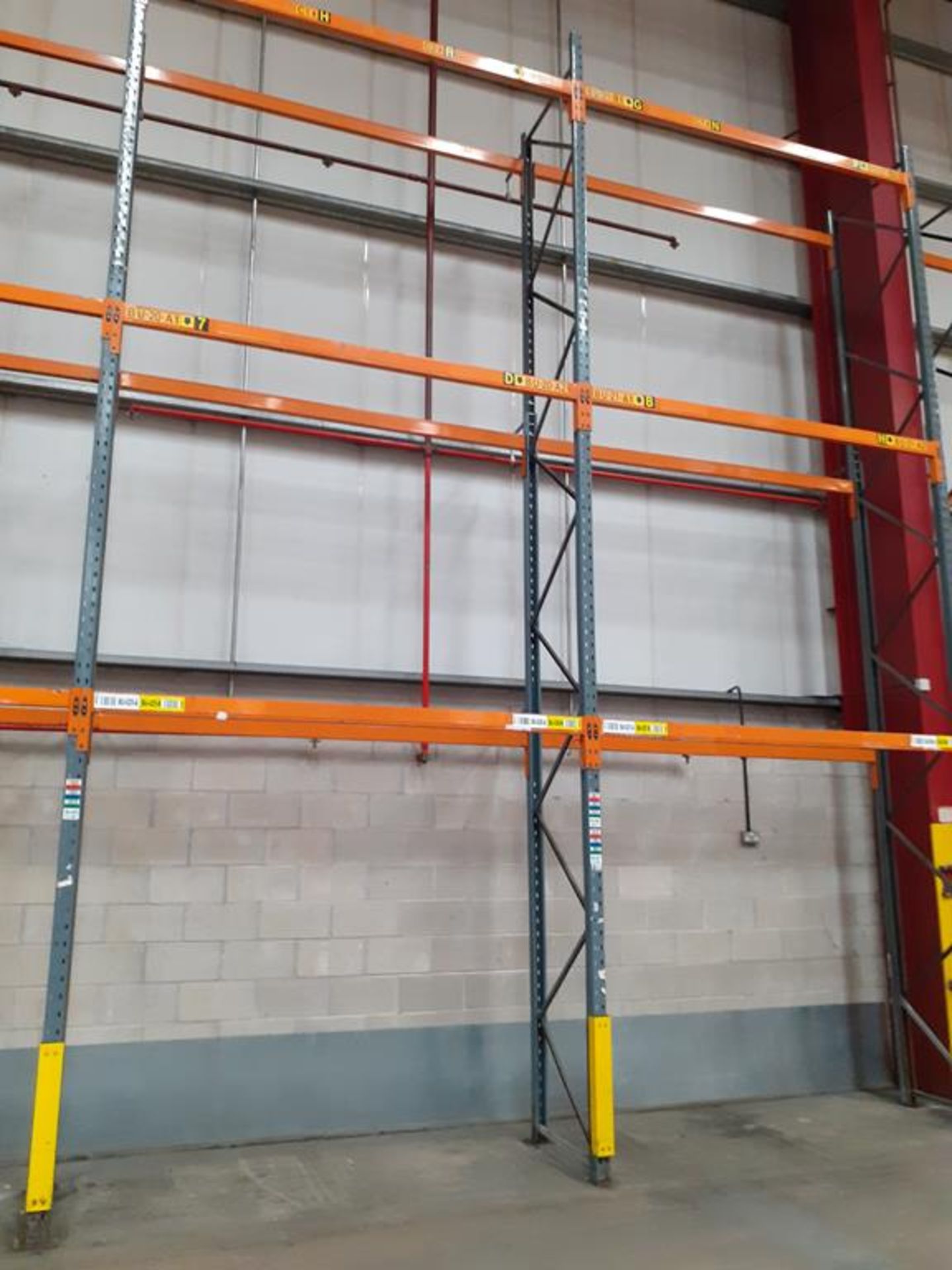 Single Row of 7.5m Dexion/Ramada Demountable Pallet Rack - Image 2 of 4