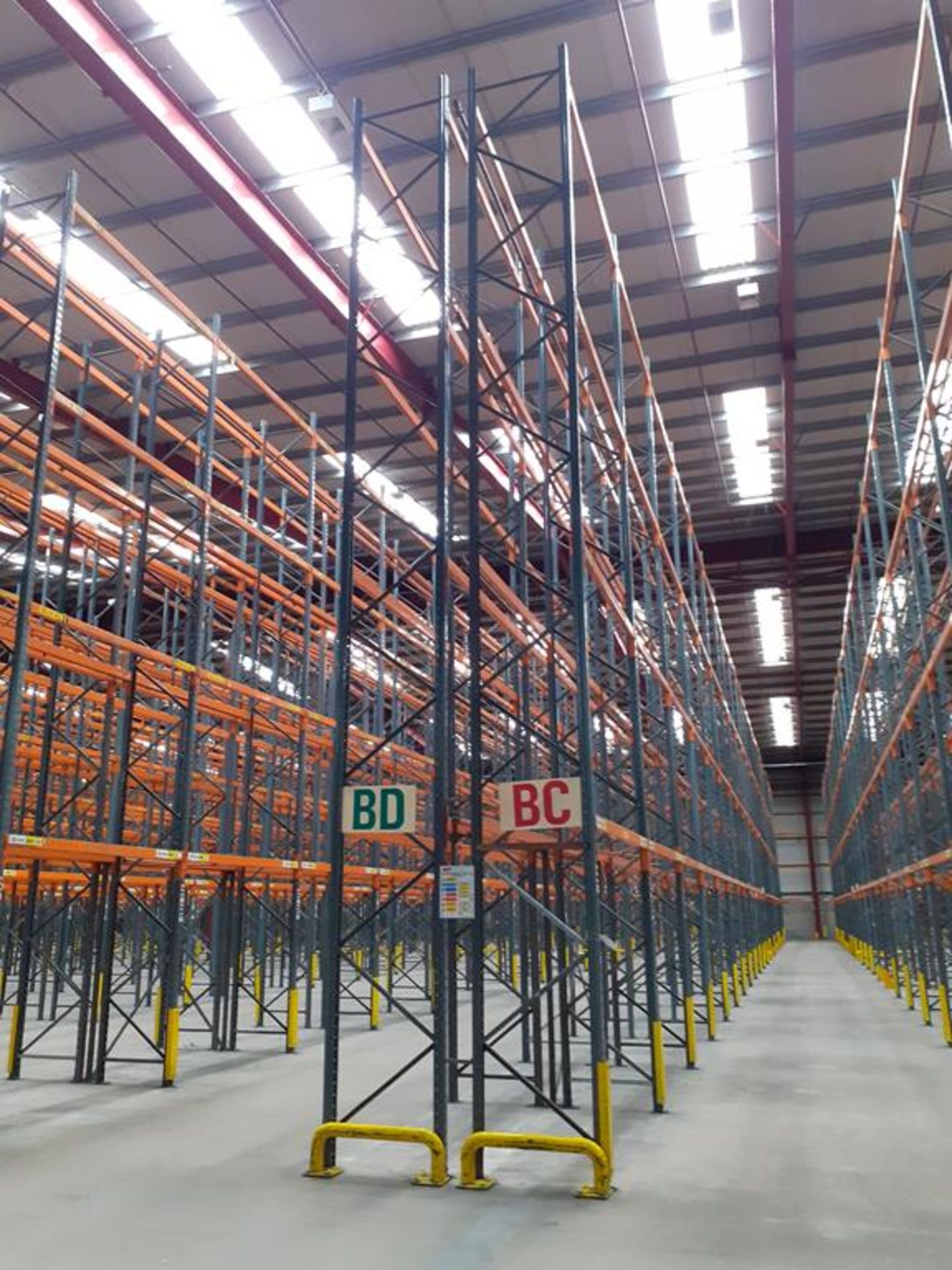 2 x 21 1/2 Bays Dexion Ramada Demountable Pallet Racking