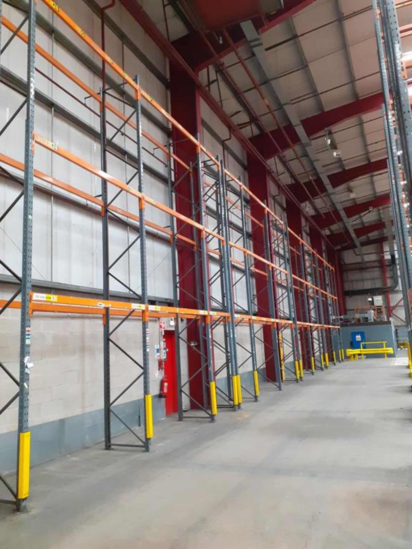 Single Row of 7.5m Dexion/Ramada Demountable Pallet Rack