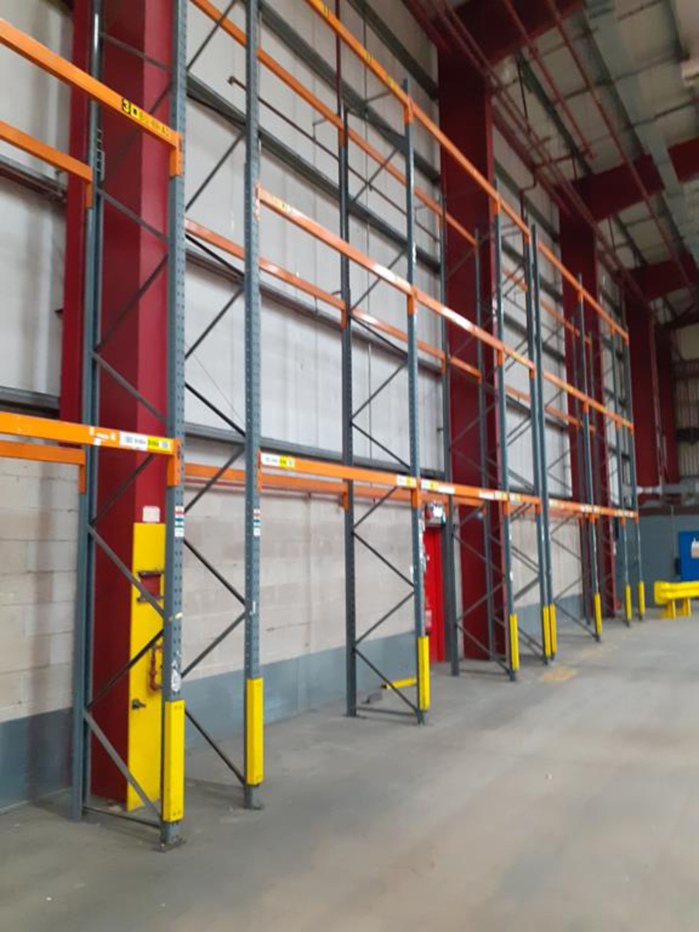 Single Row of 7.5m Dexion/Ramada Demountable Pallet Rack - Image 3 of 3