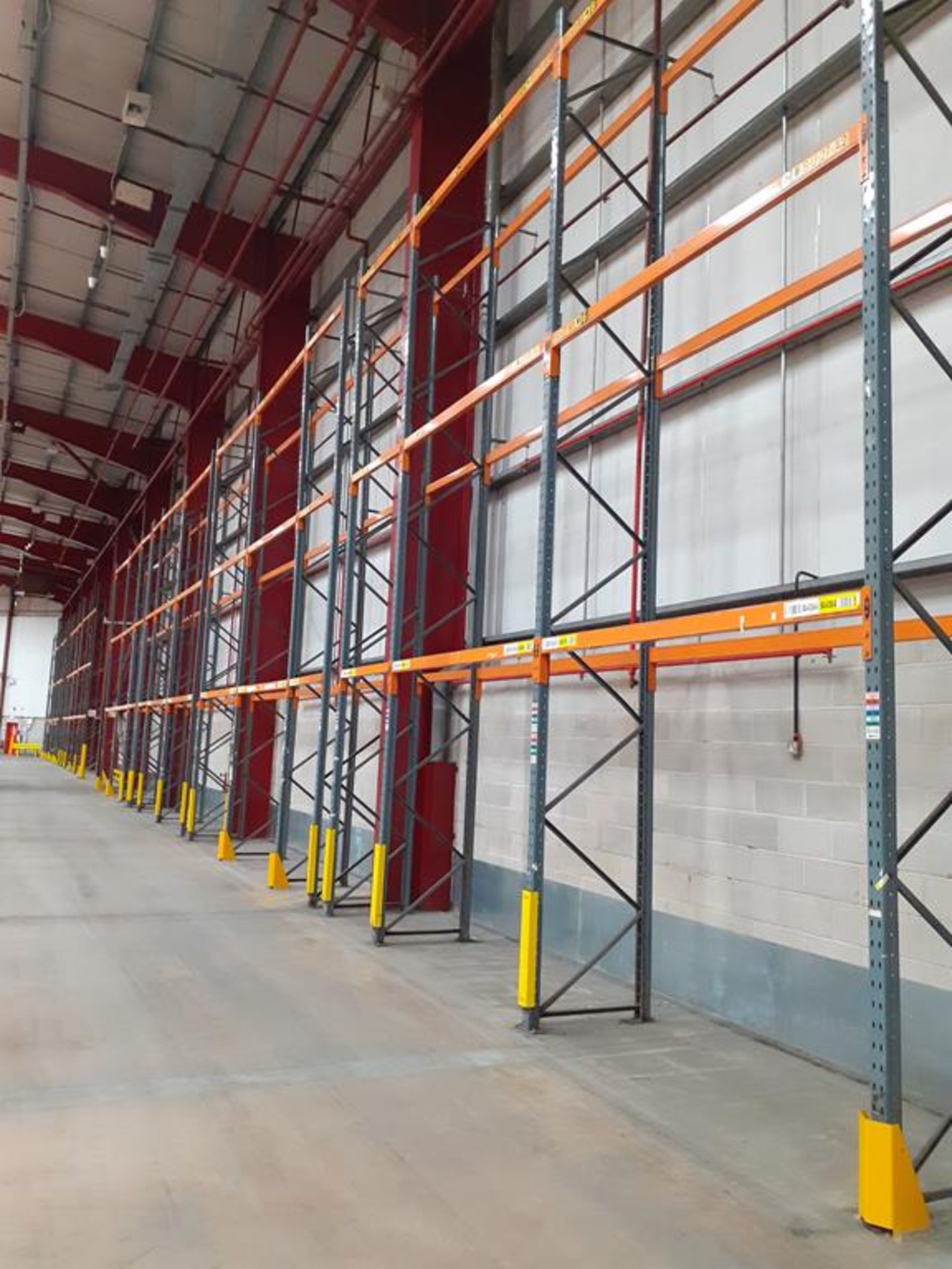 Single Row of 7.5m Dexion/Ramada Demountable Pallet Rack