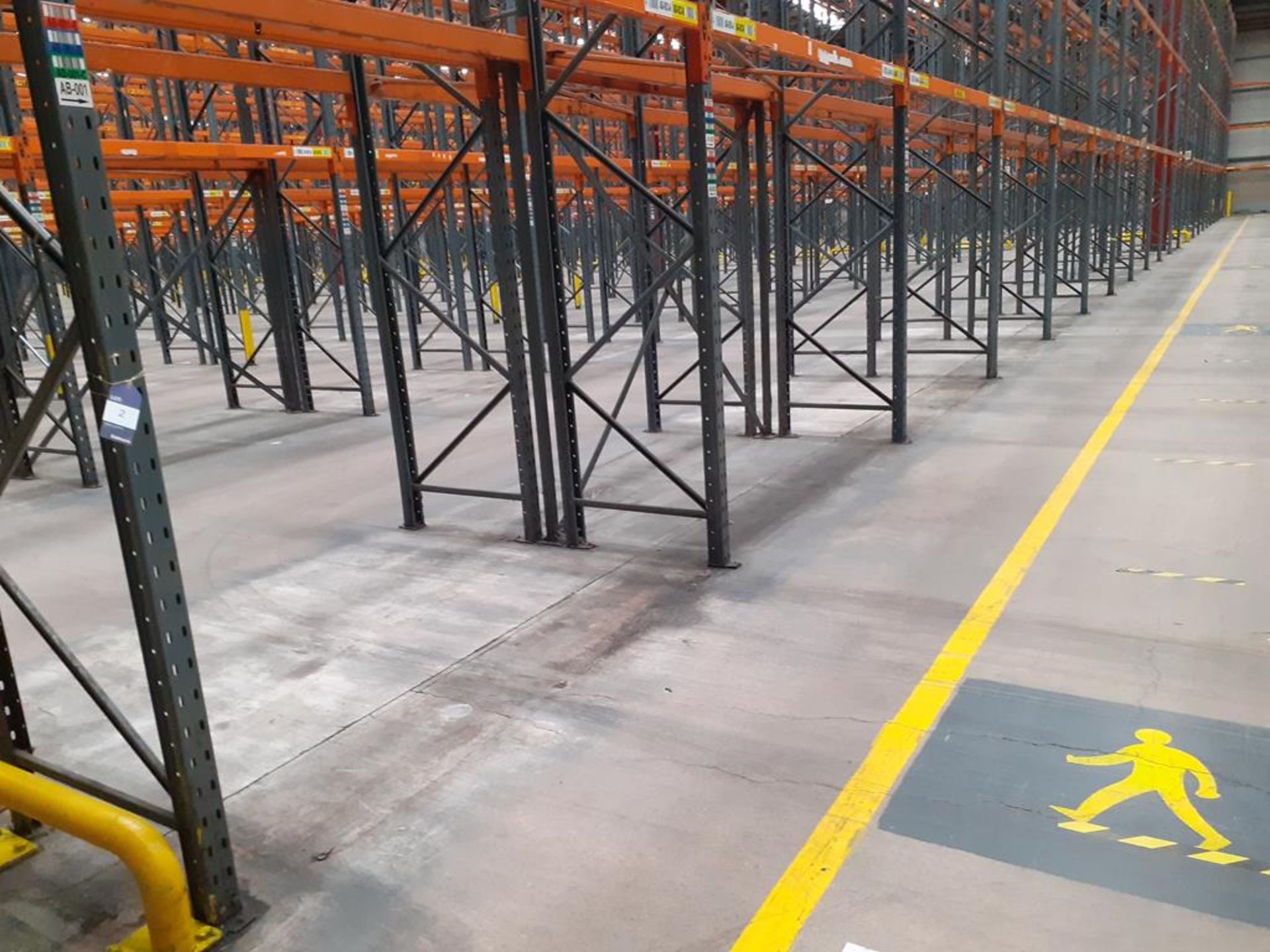 2 x 21 1/2 Bays Dexion Ramada Demountable Pallet Racking - Image 3 of 4