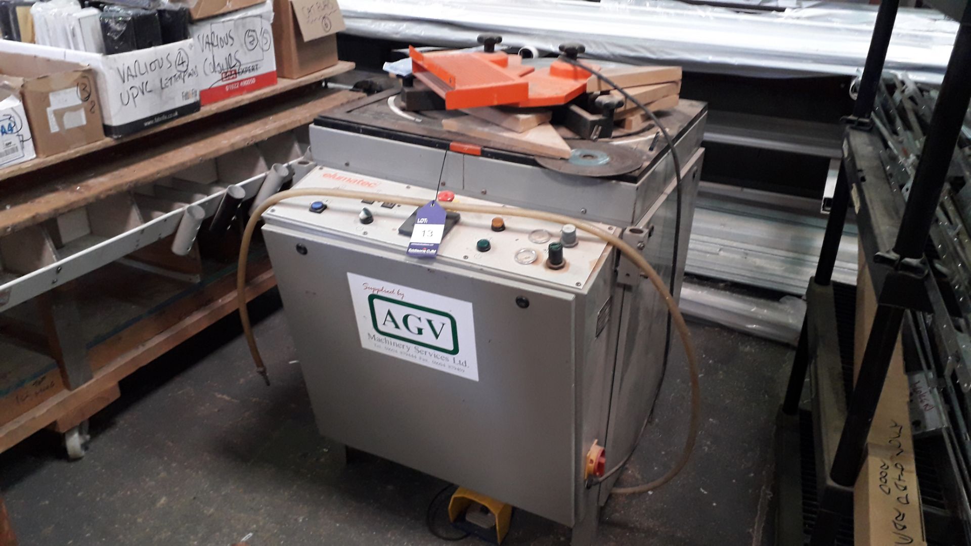 Elumatec AKS432 Single Headed Welder Serial Number