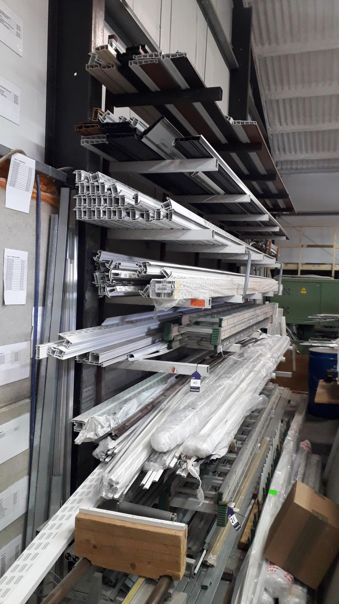 Large Quantity of UPVC Seals, Profile and Trims etc. (up to 6m Length) – Excludes Lot 21 Ladders