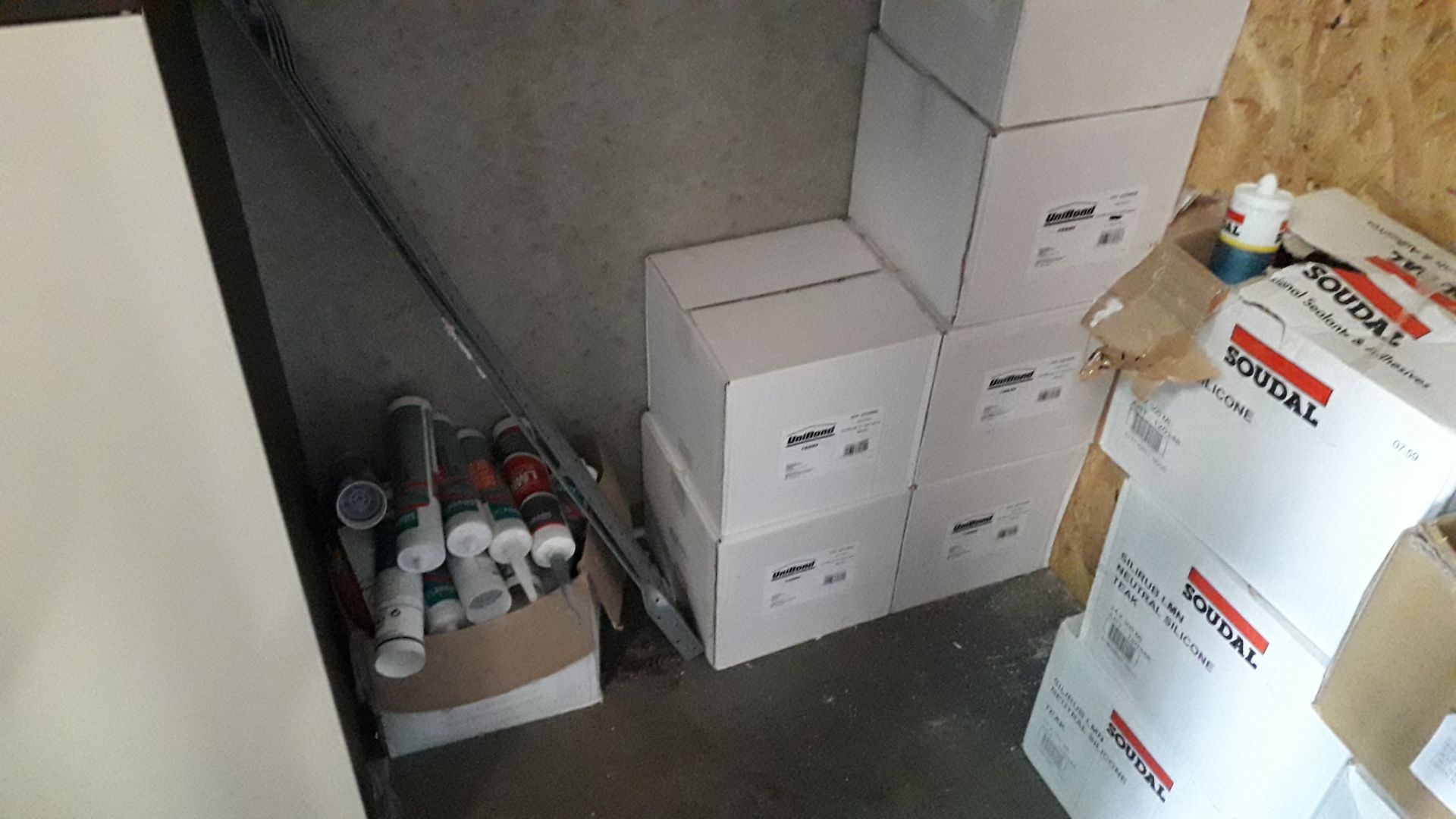 Quantity of Various Sealants with Steel Cupboard and Contents - Image 2 of 5