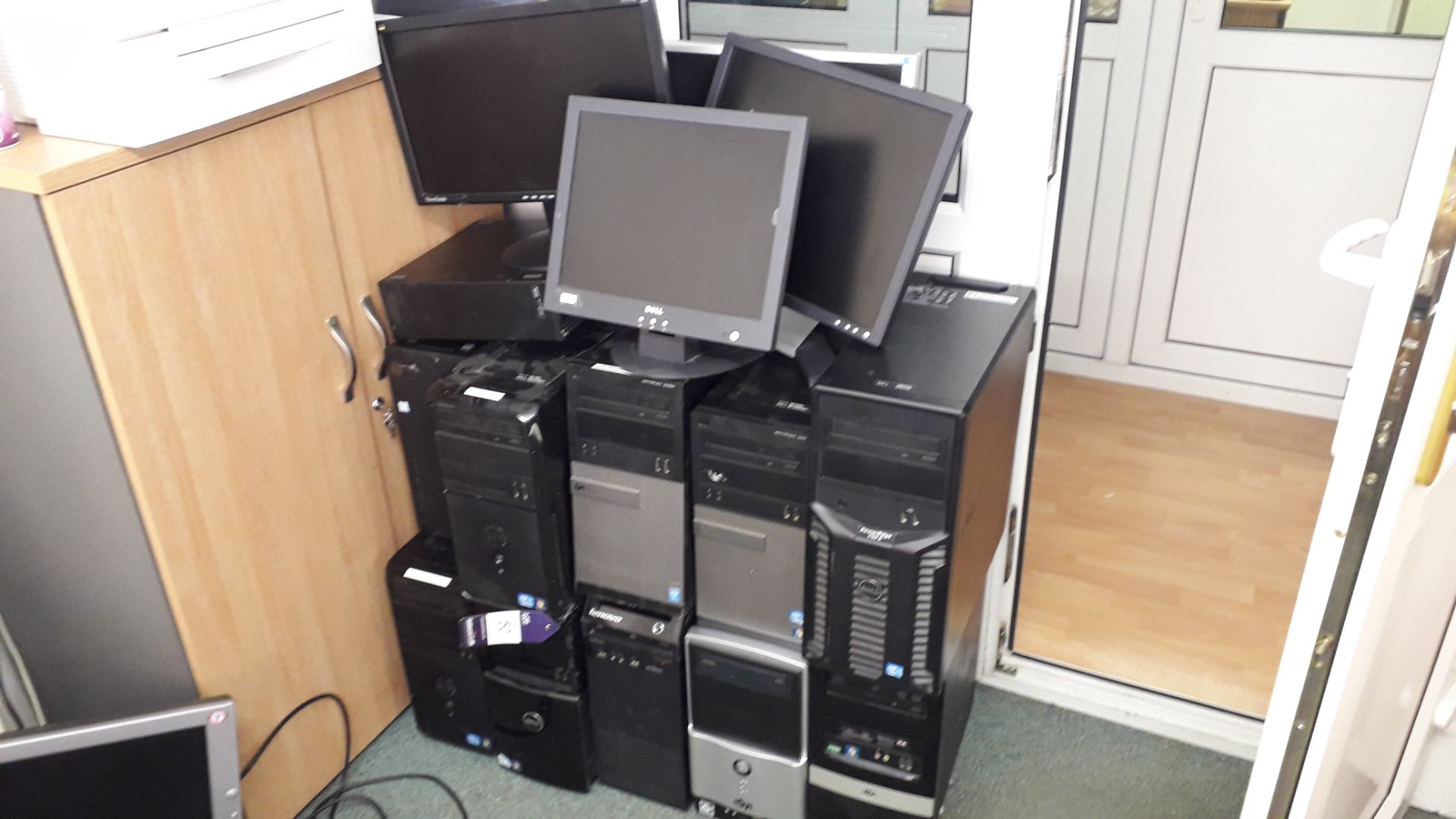 9 x Various Computers (Hard Drives Removed) with 4 x Various Monitors - Image 4 of 4