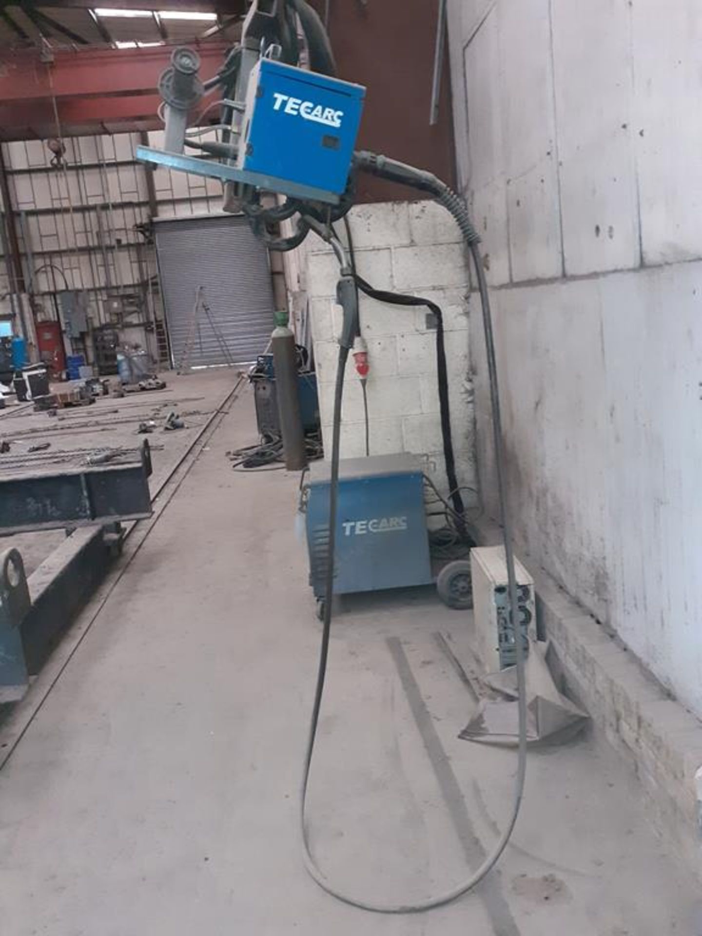 Tecarc SWF Mig 450S welder with F4 wire feed unit - Image 5 of 5