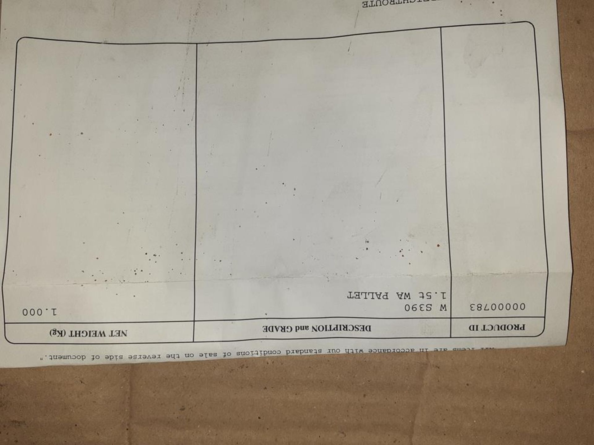 Approx 750Kg W5390 shot blast media (Metabrasive Ltd). This lot is Buyer to Remove. - Image 3 of 3