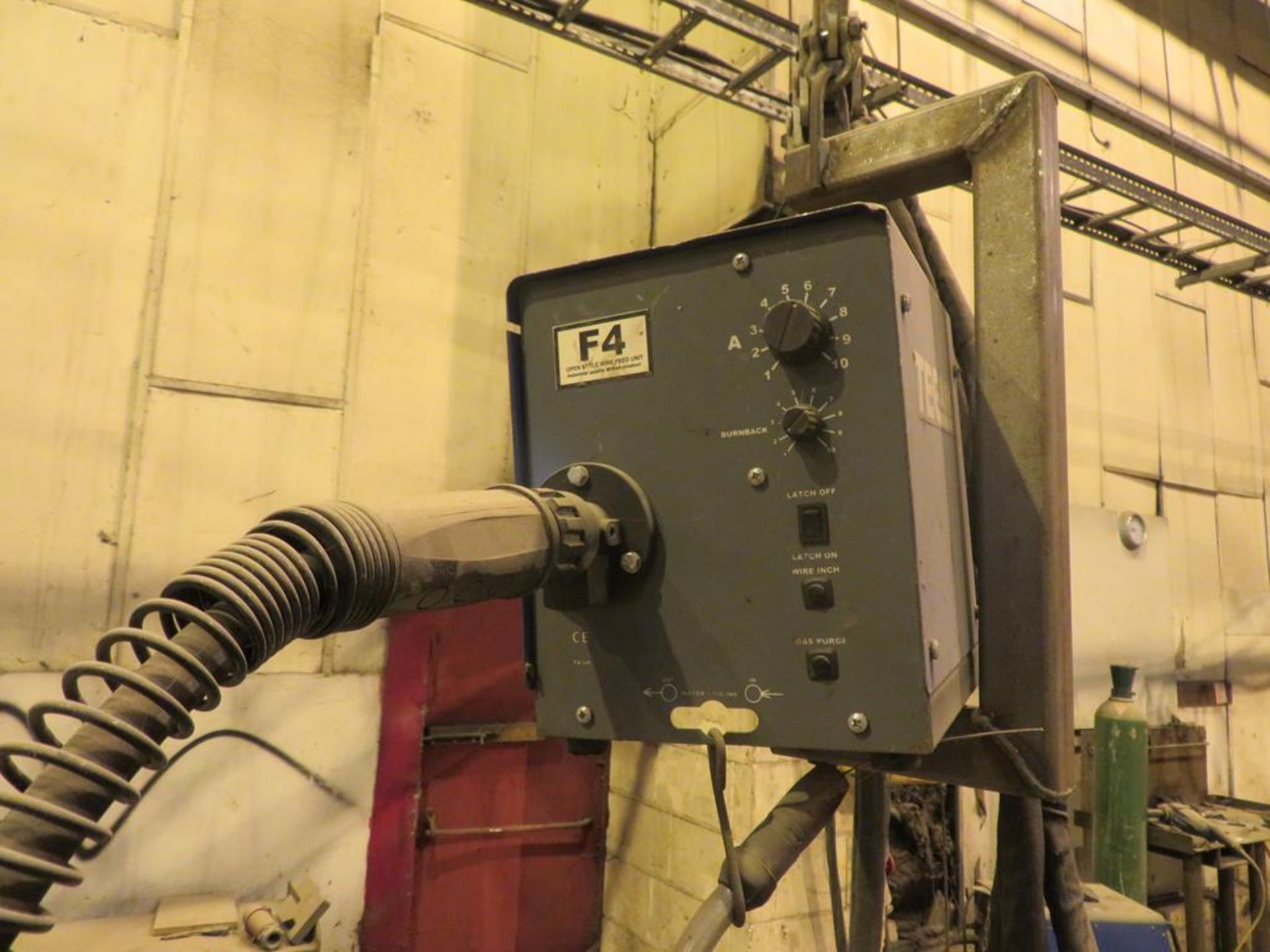 Tecarc SWF Mig 450S welder with F4 wire feed unit - Image 2 of 5