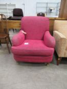 Marks & Spencer pink armchair