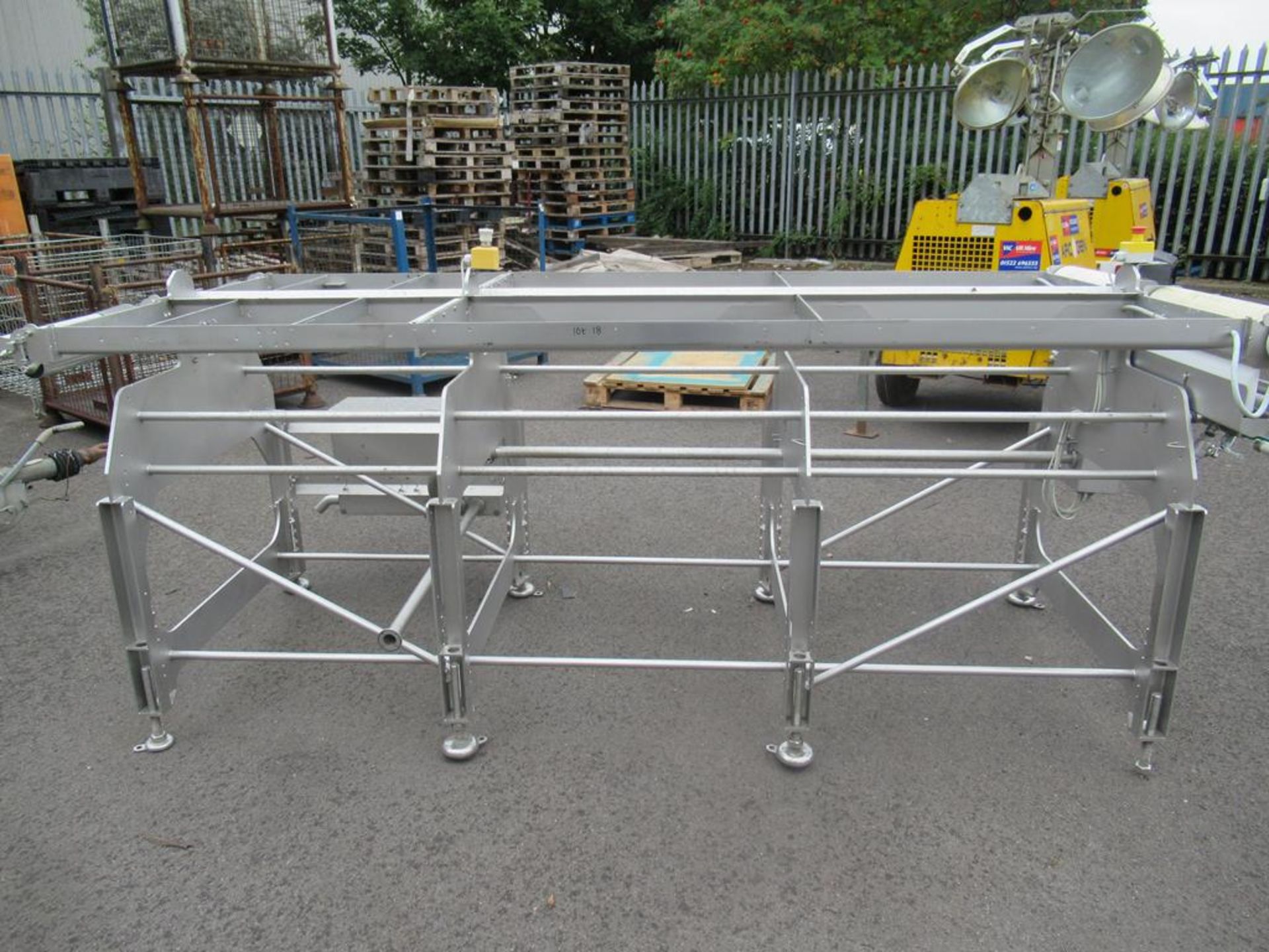 Stainless Steel Frame with Roller Motors etc Please note there is a £10 Plus VAT Lift Out Fee on