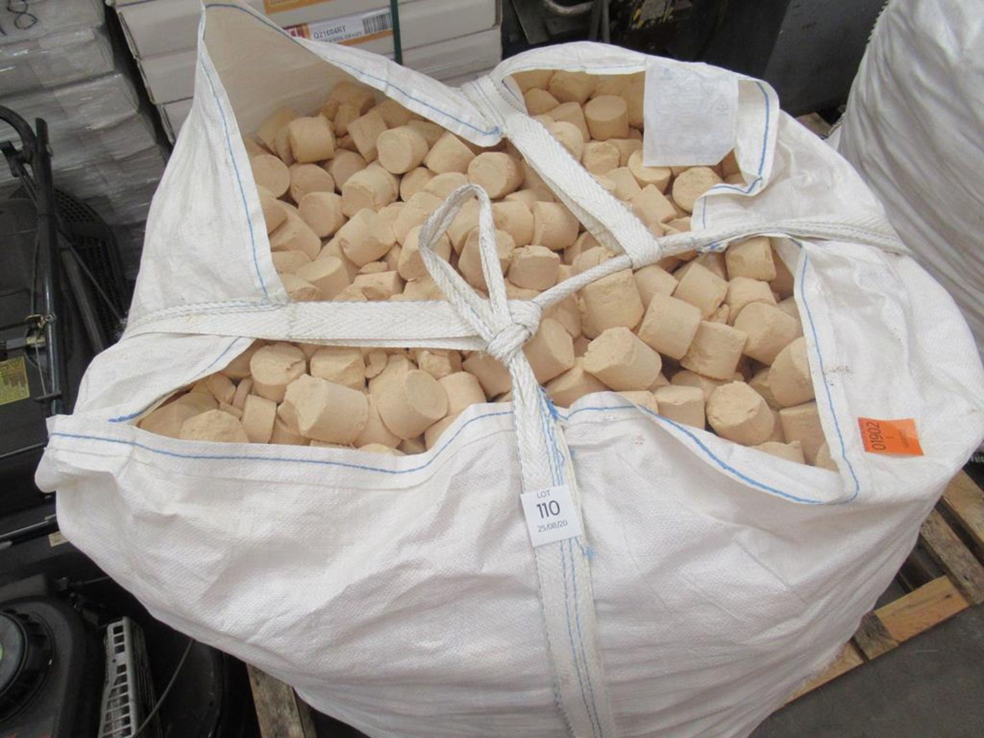 Bag of briquettes