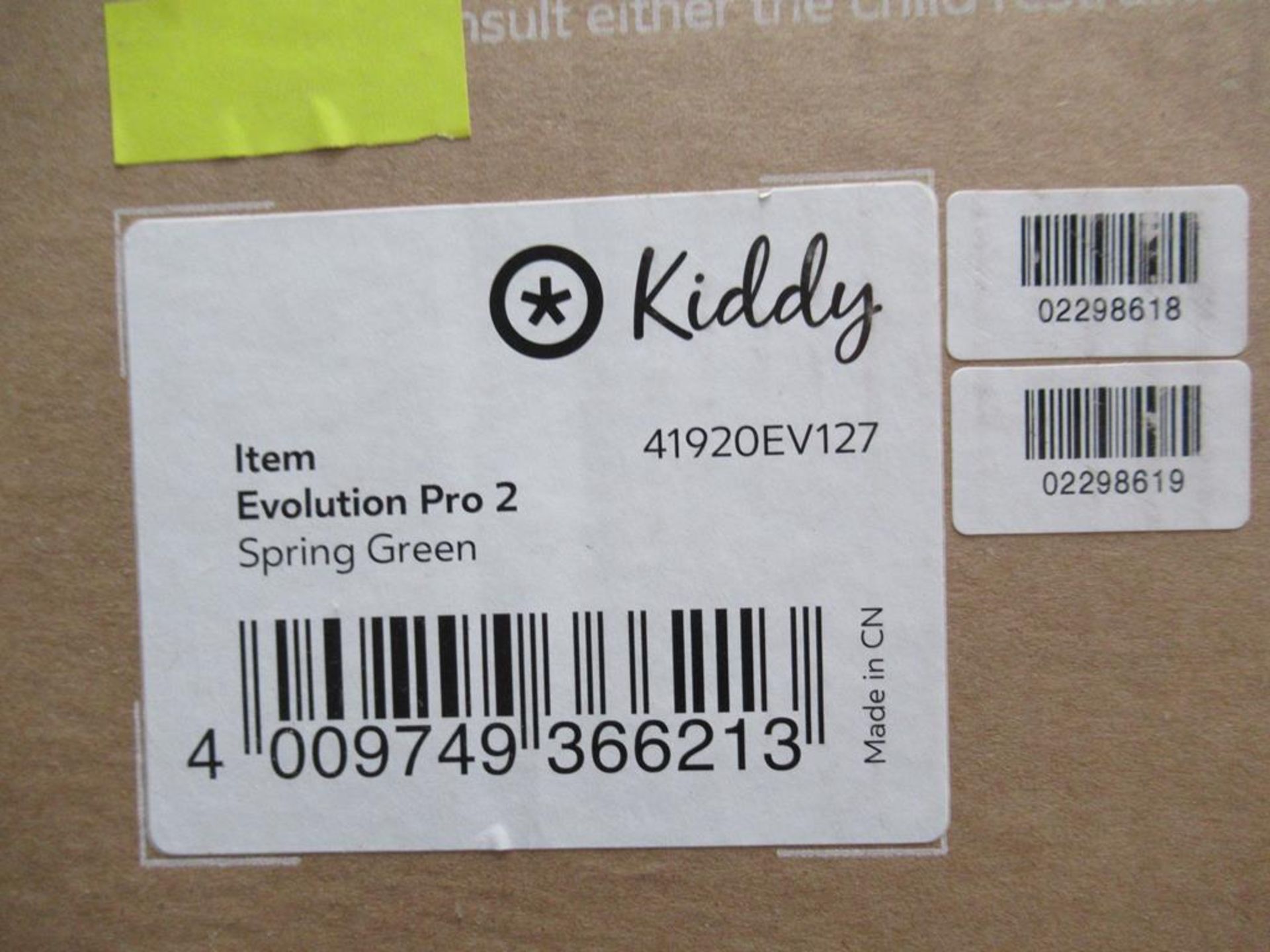 Kiddy Evolution Pro 2 child car seat spring green - Image 2 of 3