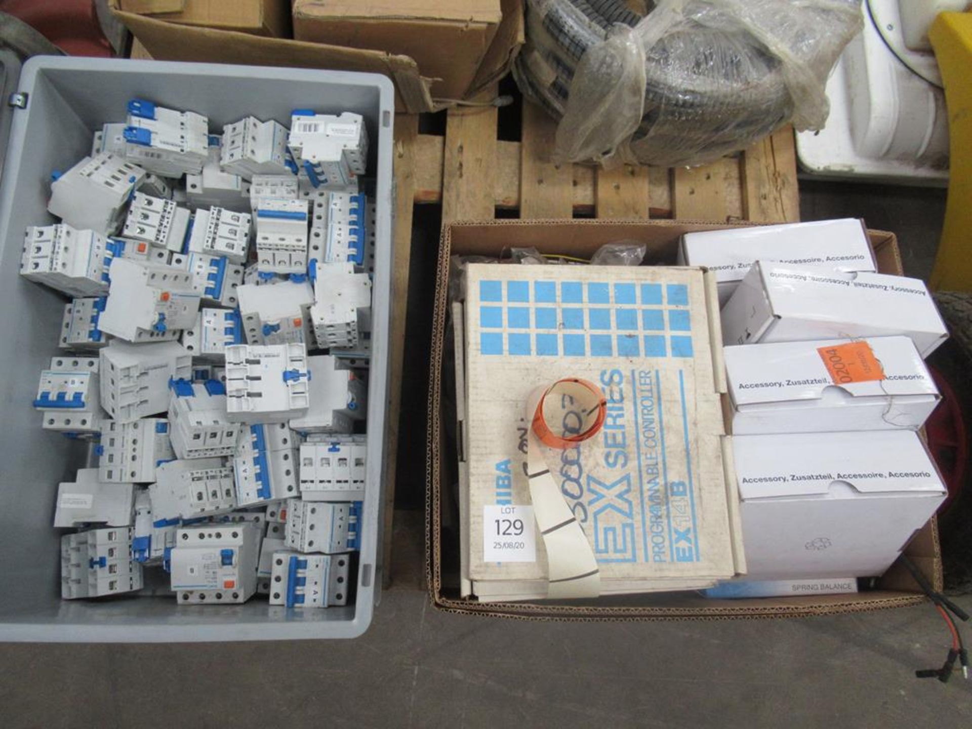 Pallet of electrical spares including breakers etc. - Image 2 of 3