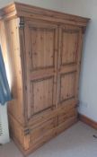 Solid Pine Wardrobe