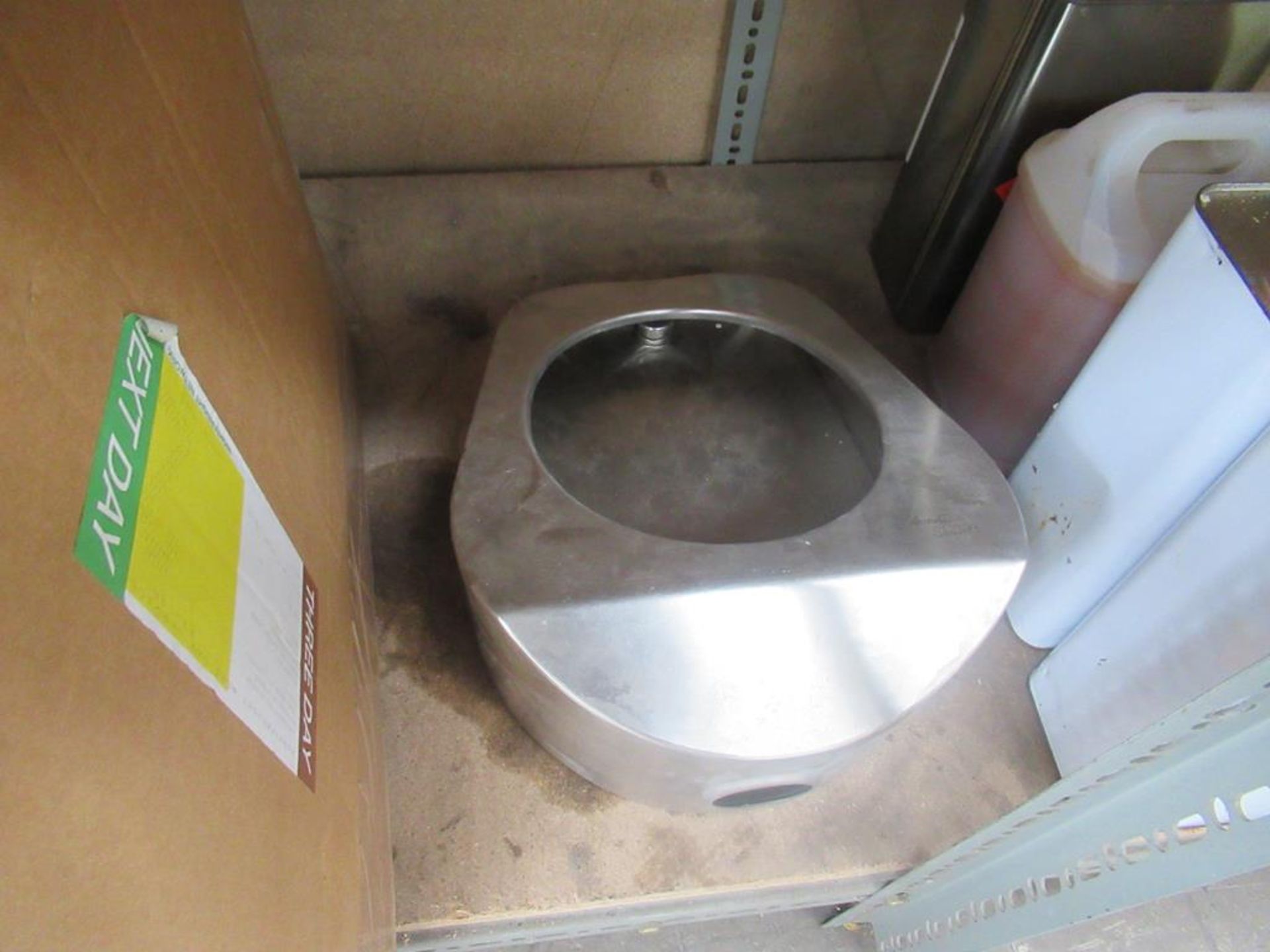 Stainless steel toilet and urinal - Image 2 of 2