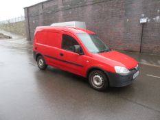 WN09 YGJ - VAUXHALL COMBO VAN - FIRST REGISTERED 0