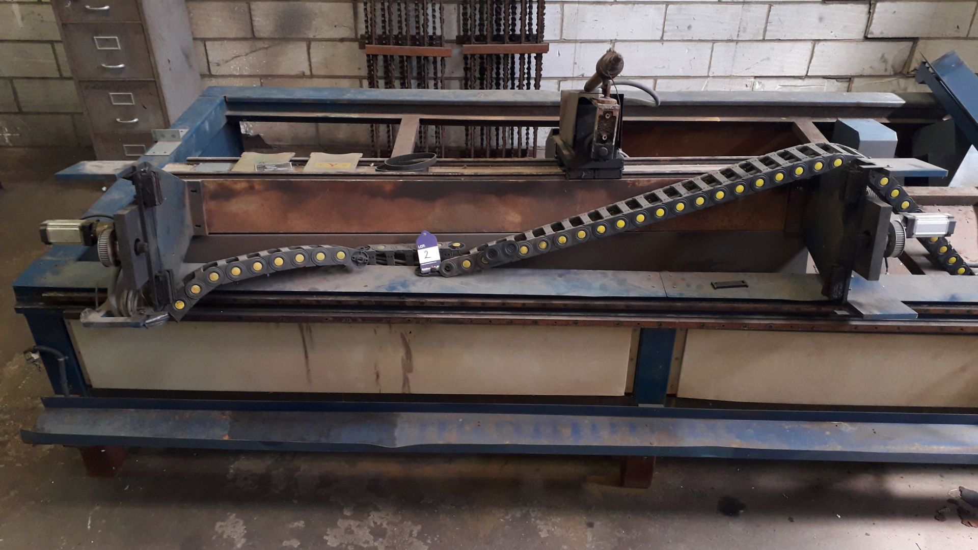 Baileigh Industrial A1309 Plasma Cutter Bed (2013) Serial Number A130902 – Dismantled – For Spares & - Bild 4 aus 10