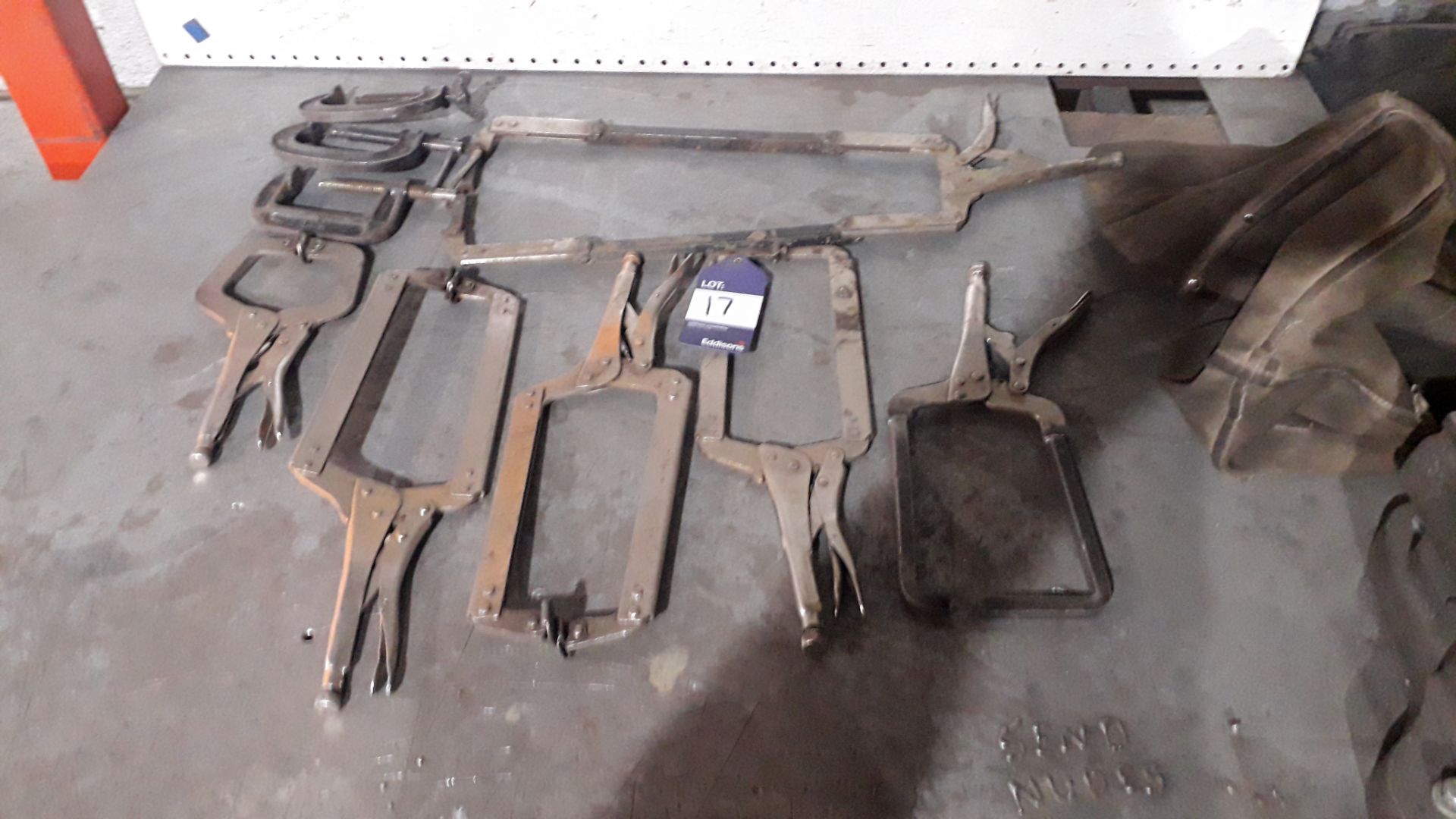 Quantity of Various Clamps