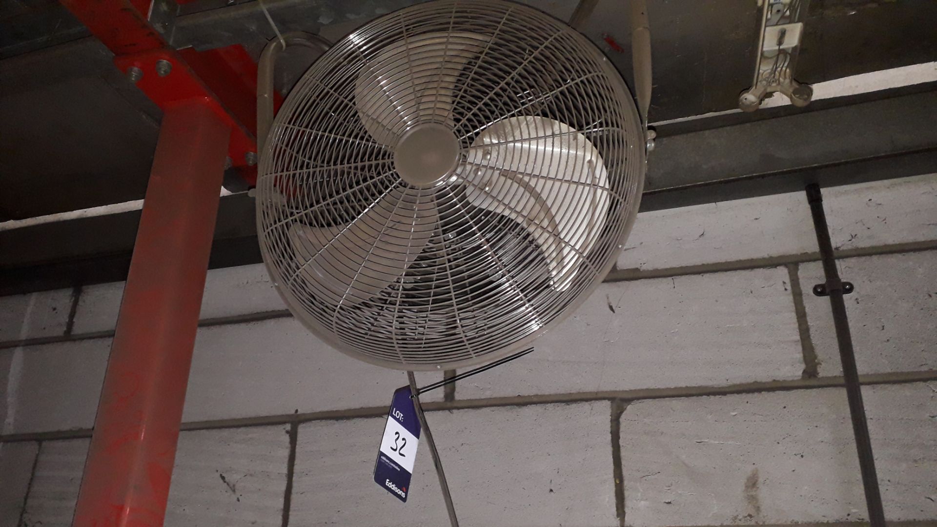 3 x Chrome Floor Fans 240v