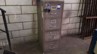 Steel 4 Drawer Filing Cabinet