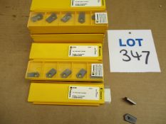 Indexable carbide inserts