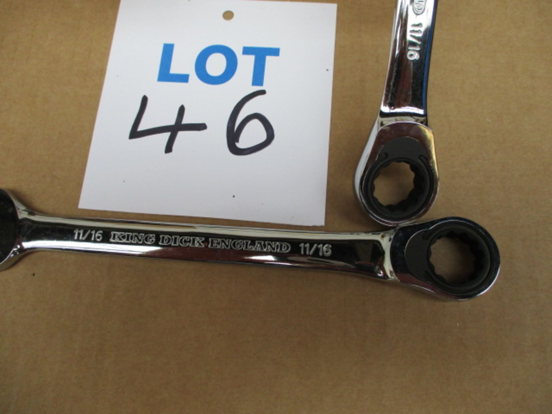 Ratchet type combination spanners - Image 2 of 3