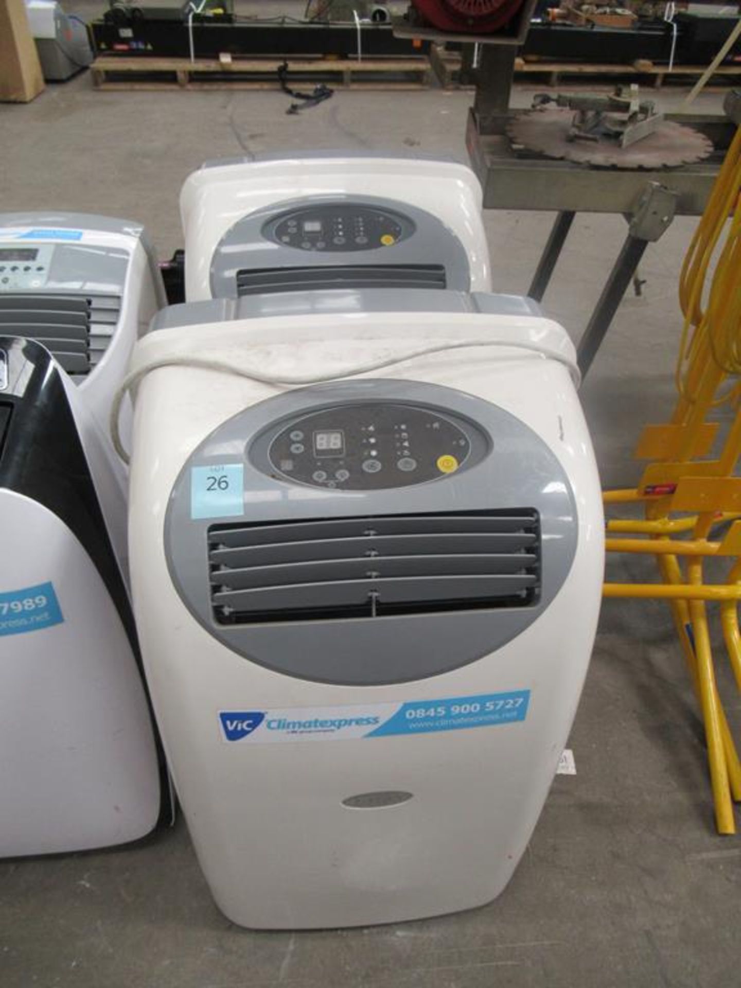 2 x air-conditioners/dehumidifiers 240V