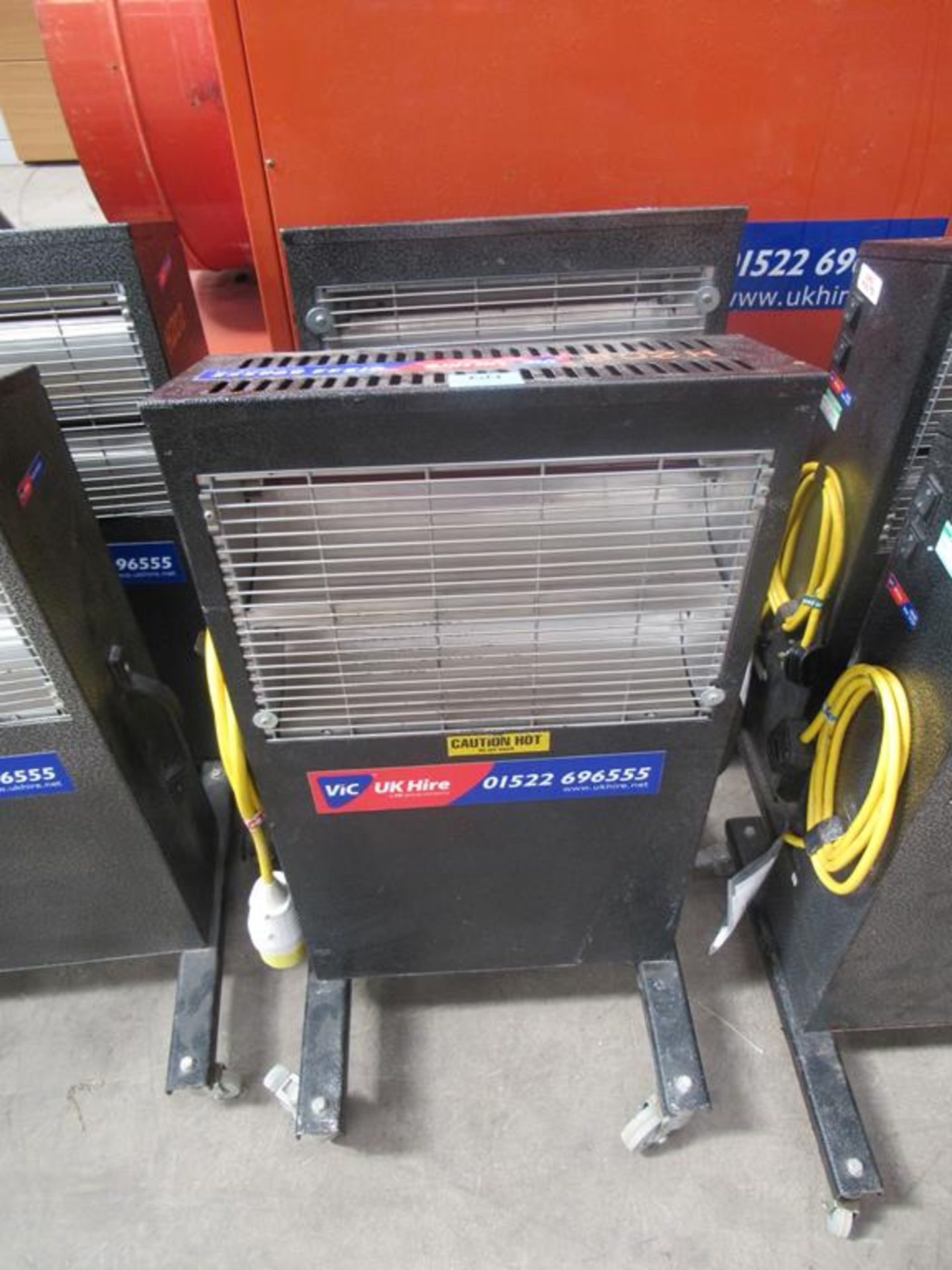 Pair of 110V portable heaters