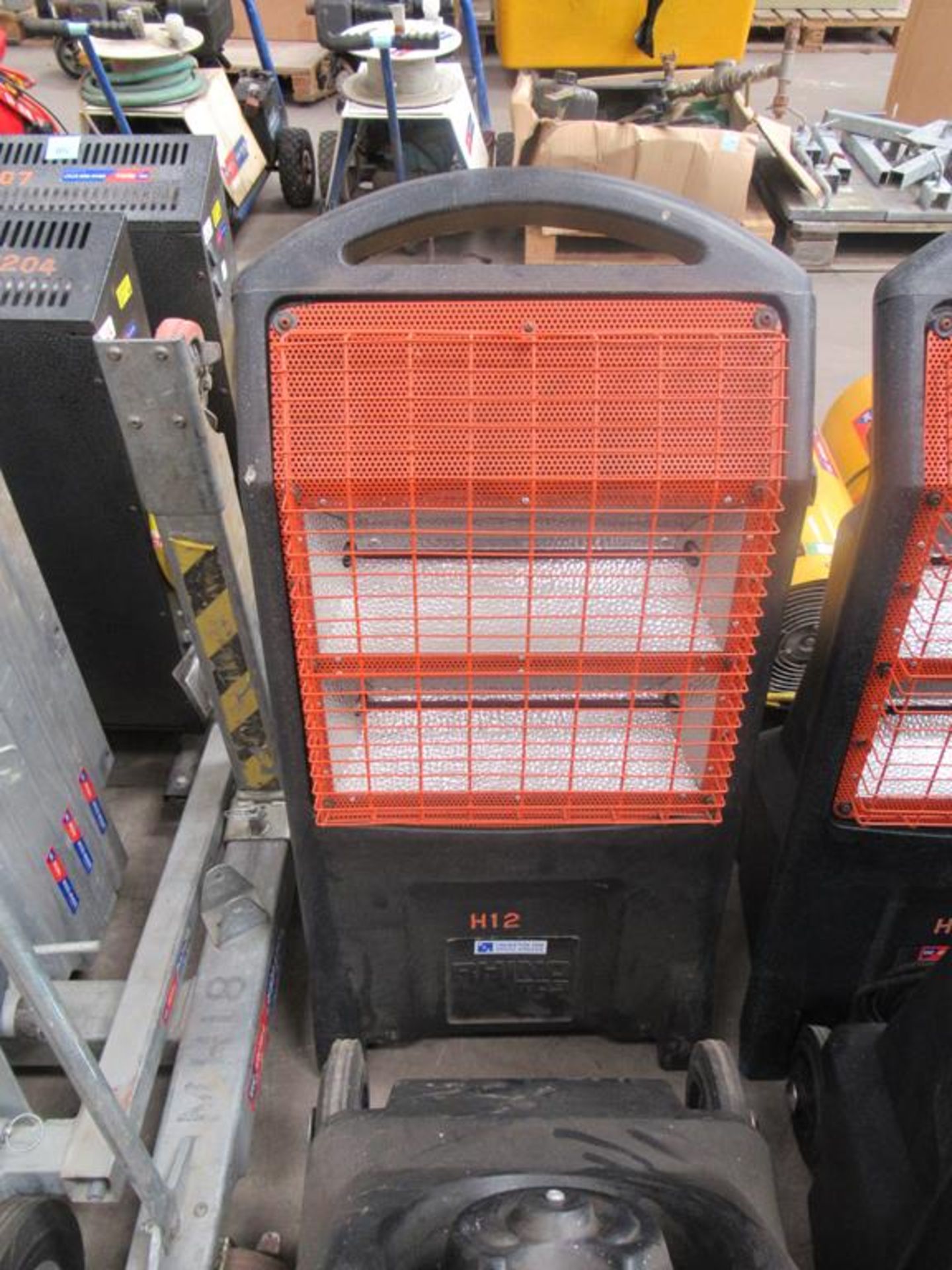 2 x Rhino TQ3 portable heaters 240V - Image 2 of 2