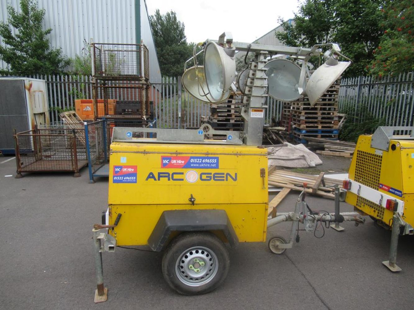 Online Auction of Hire Equipment