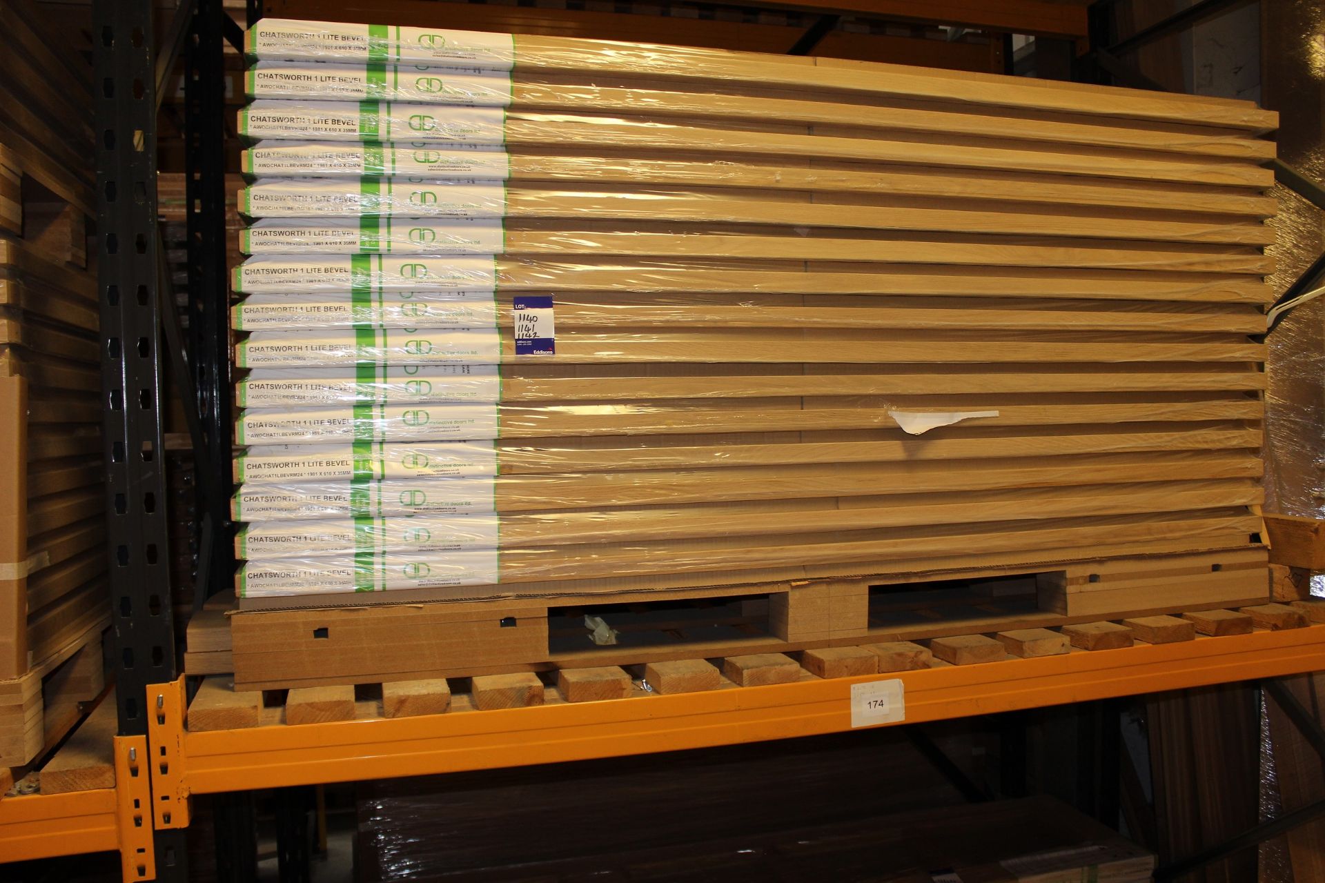 4 x Malton Unglazed Internal Fire Door AWOMLRM27FD 78”x27”x44mm (lot 764), 4 x Malton Unglazed - Image 10 of 11