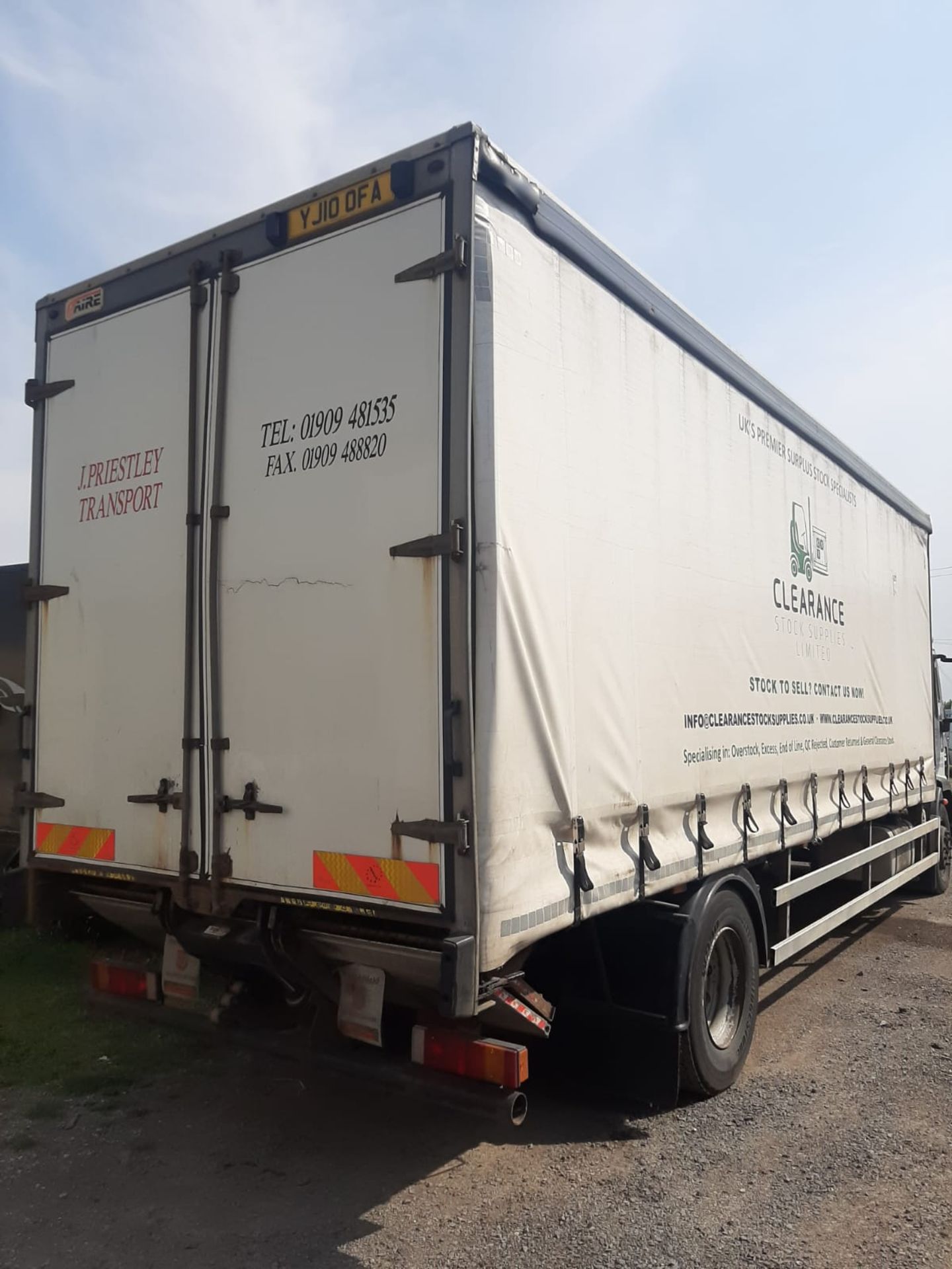 IVECO 180E25 CURTAINSIDED LORRY WITH TAIL LIFT. MO - Image 10 of 10