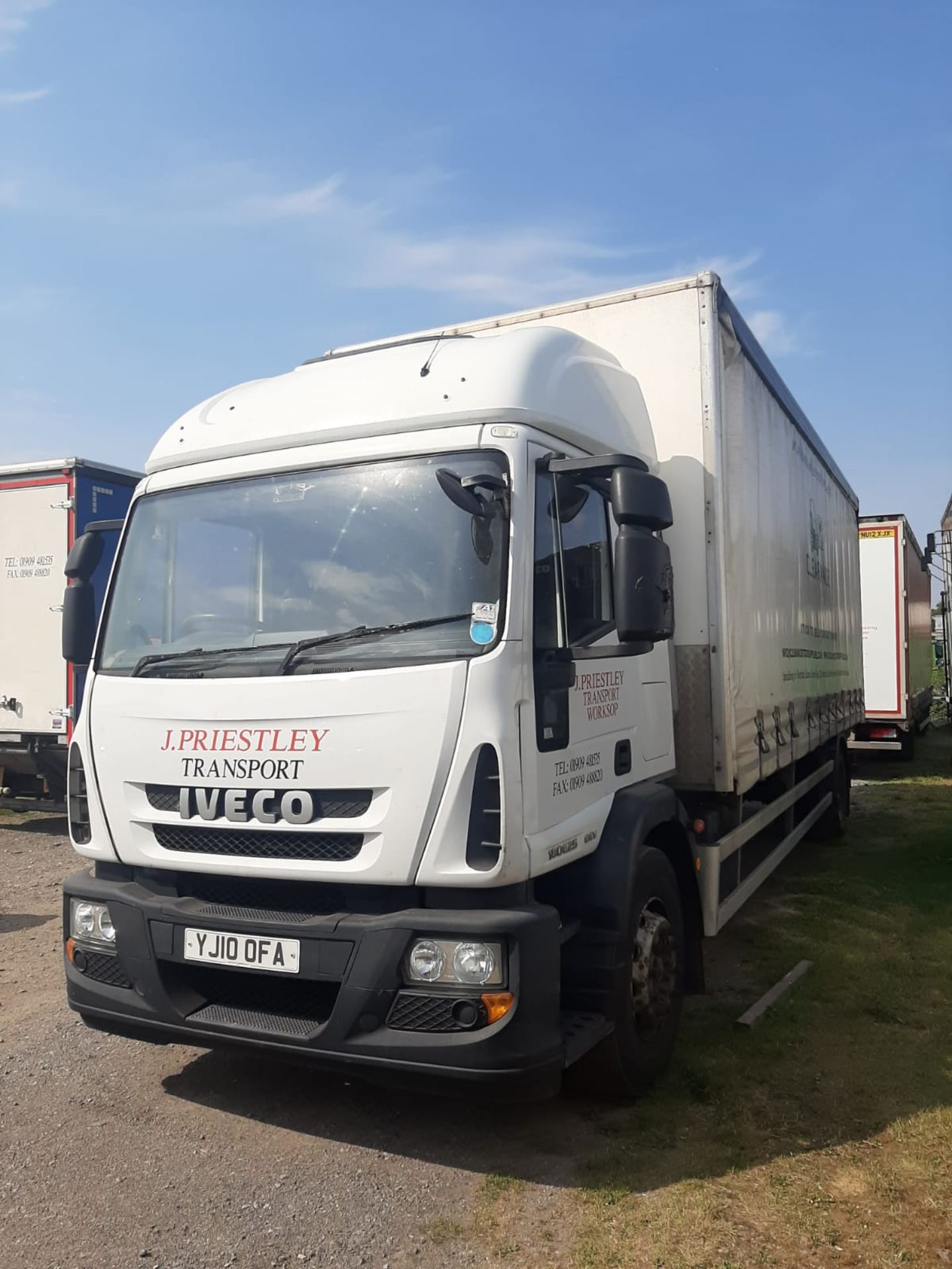 IVECO 180E25 CURTAINSIDED LORRY WITH TAIL LIFT. MO - Image 6 of 10