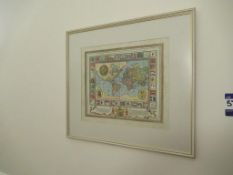 5 various Geographical and Hydrographical prints