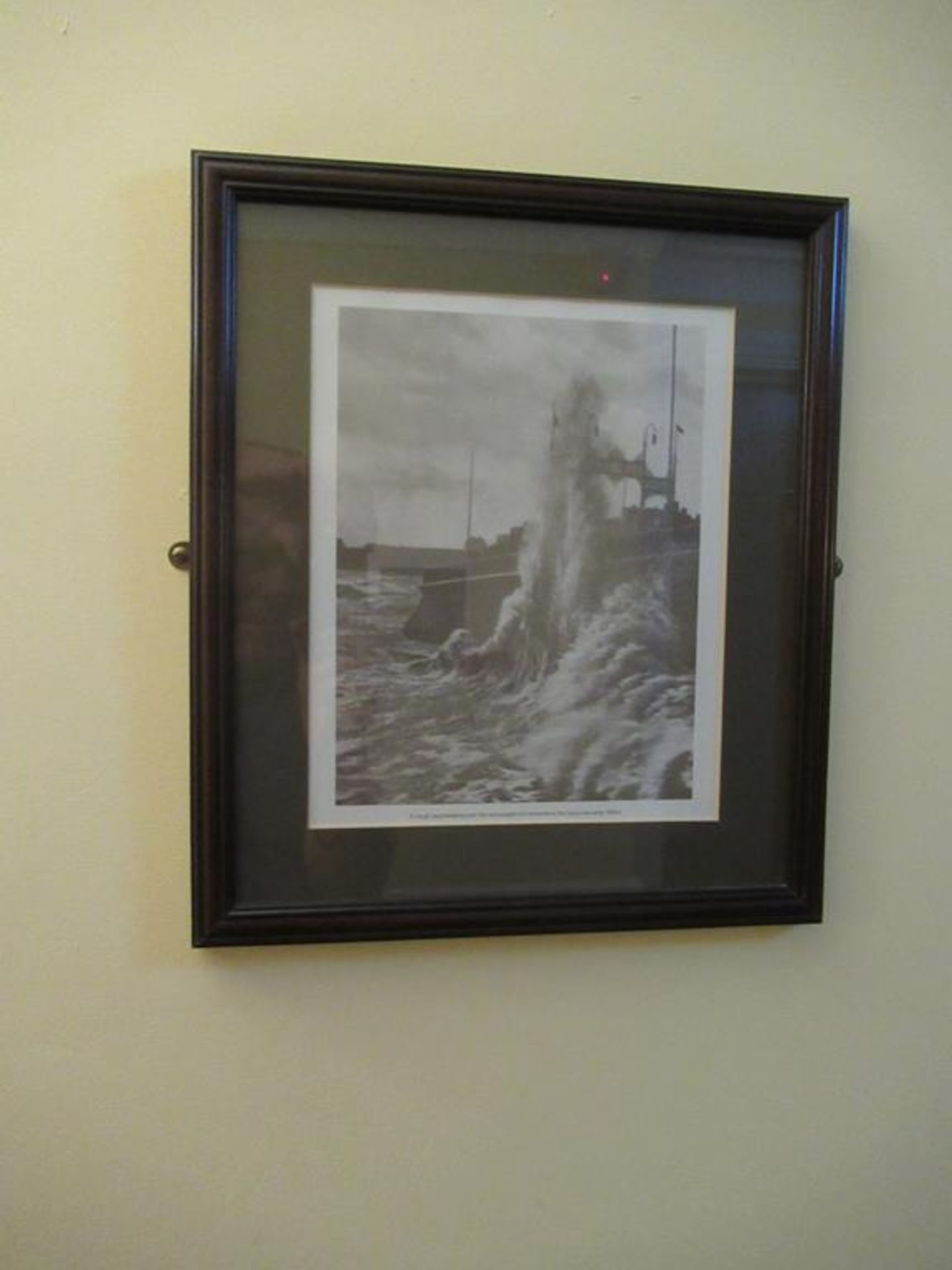 16 various boating/sailing/fishing related framed prints in corridor - Image 9 of 9