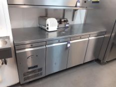 Williams Triple Door Counter Fridge