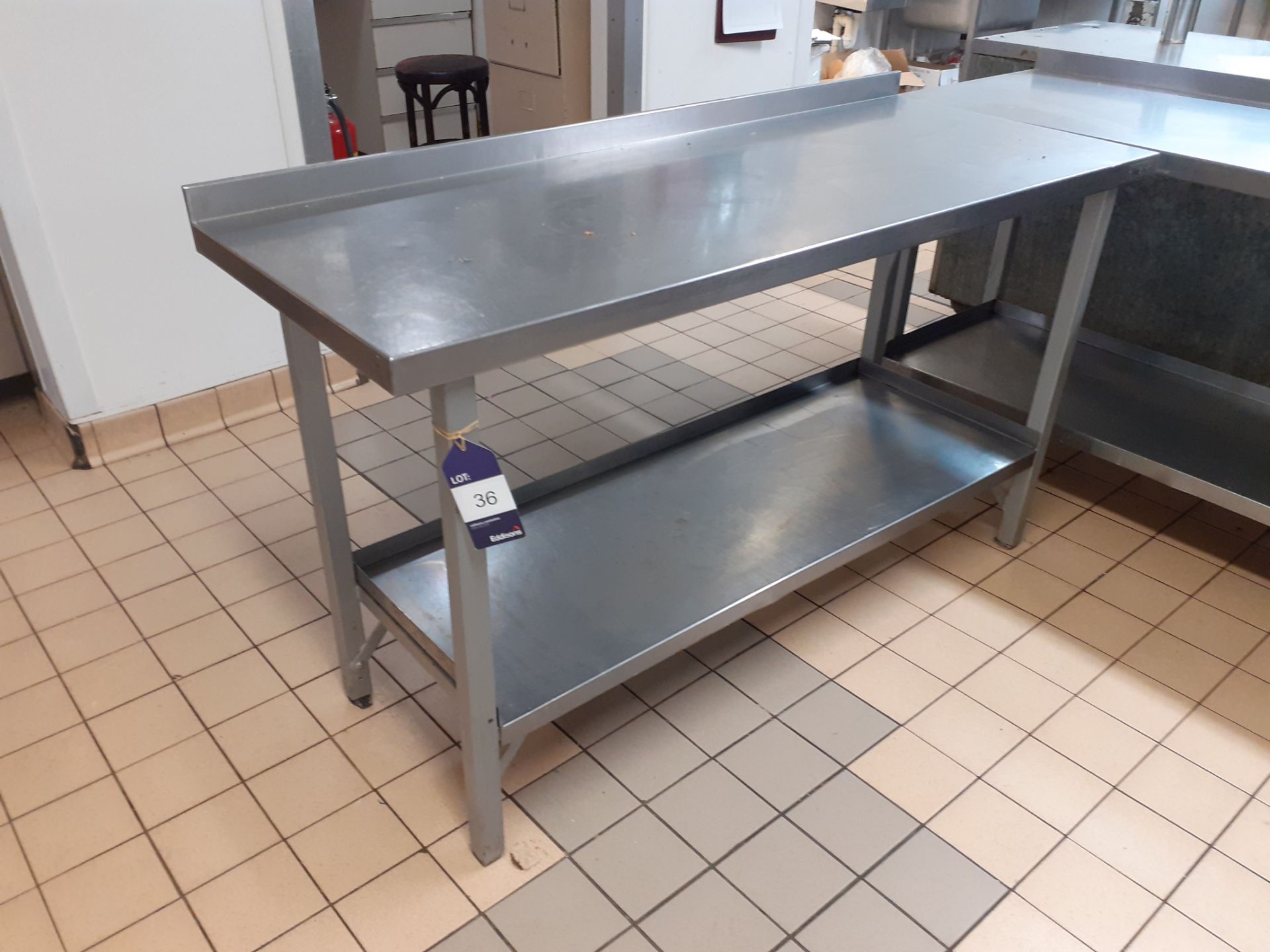 Falcon Stainless Steel Bottom shelf Prep Bench